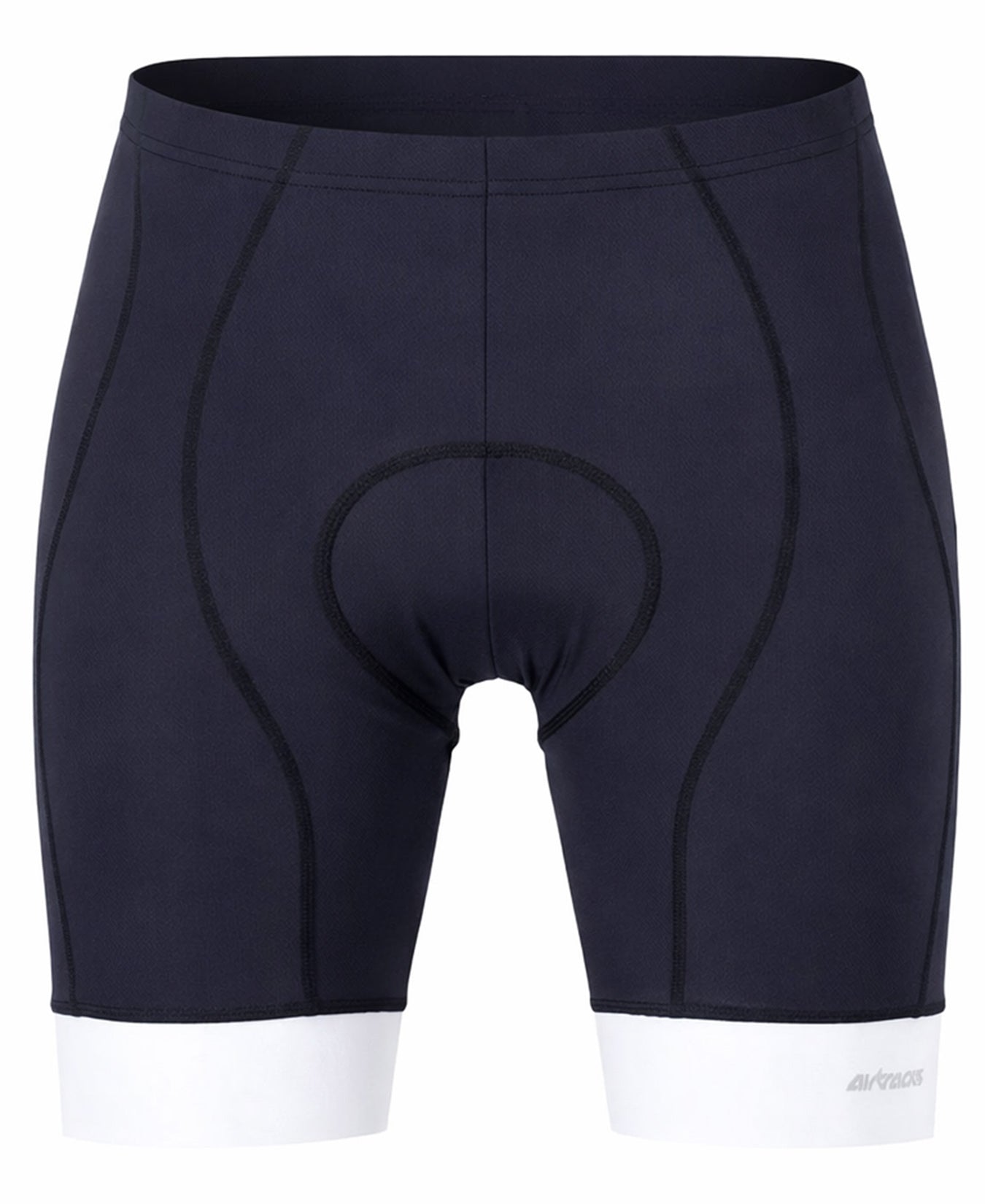 Pantaloni per biciclette da uomo pantaloni per biciclette corta linea di comfort bianco