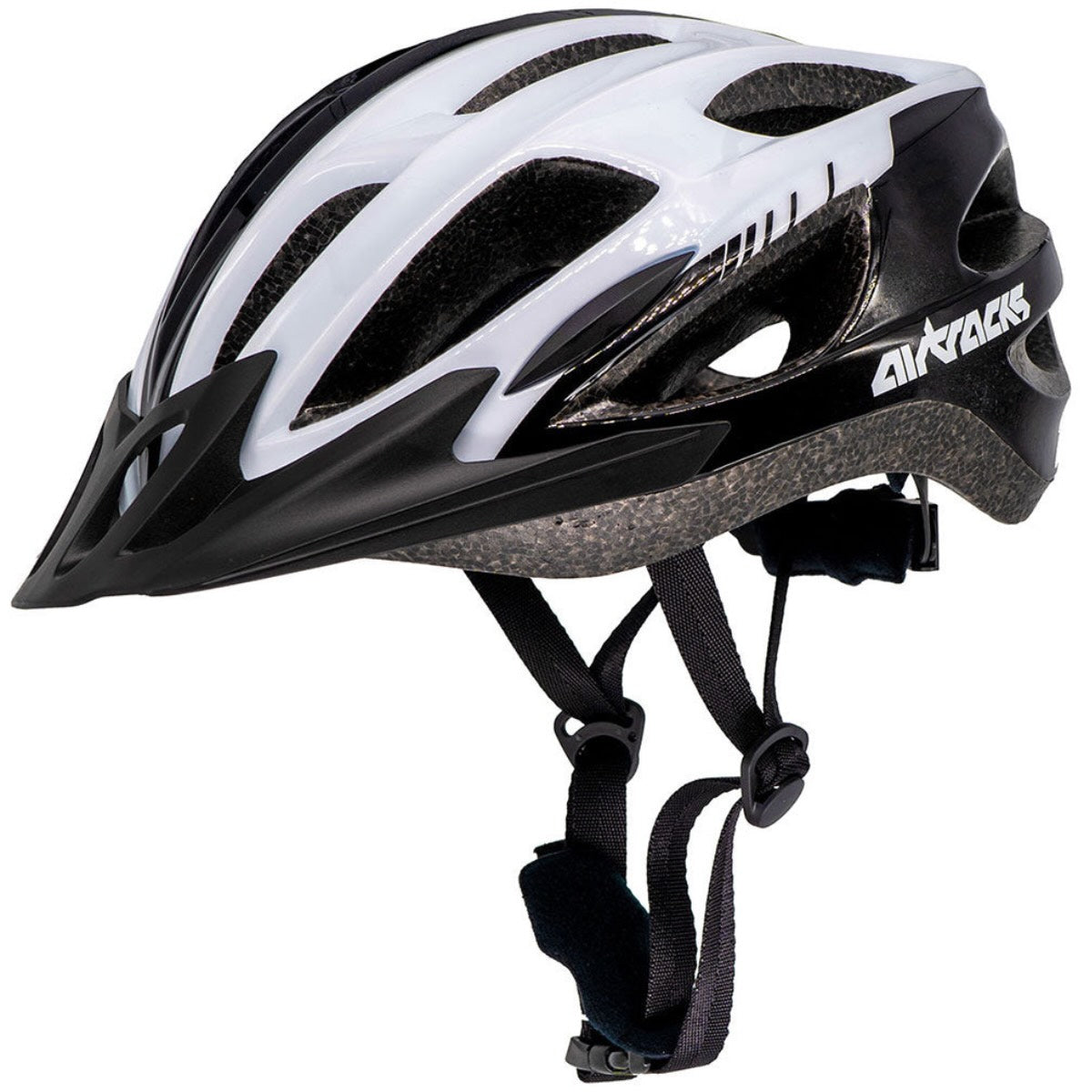 Bicycle helmet Master RD-10 black and white-men and women