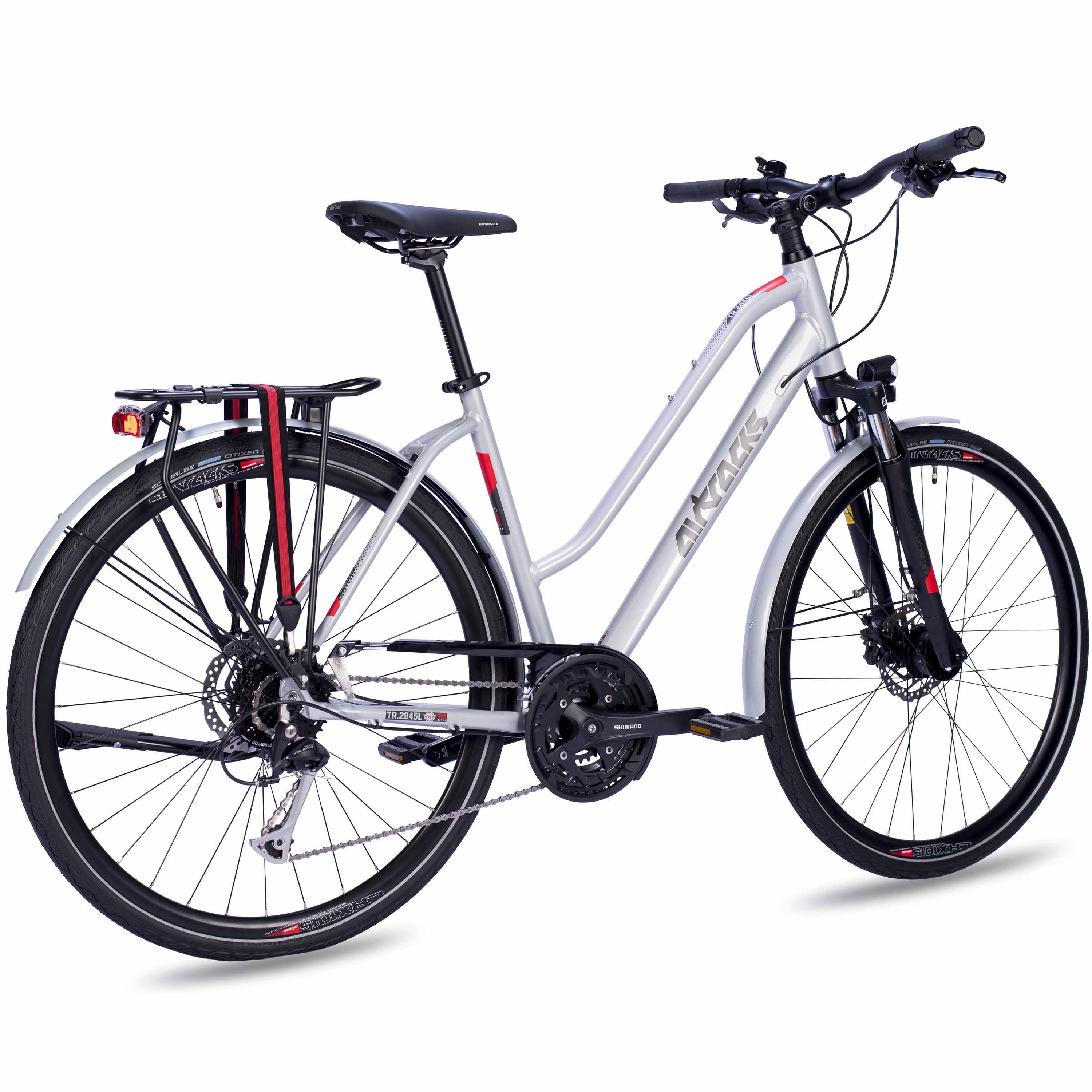 28" Bicicleta de trekking mujer TR.2845L 24 x velocidades Shimano Alivio RD-M3100-SGS Shadow