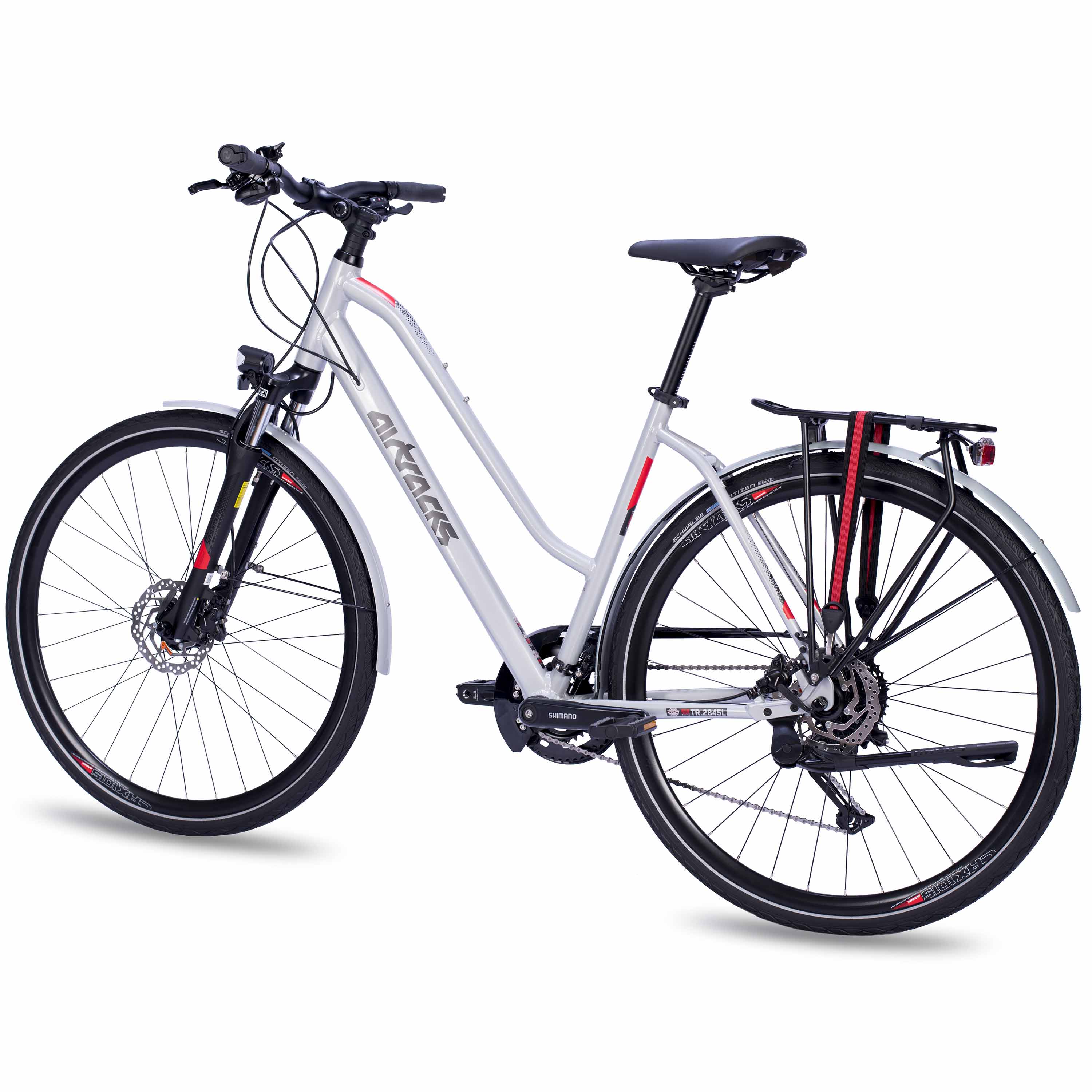 28" Bicicleta de trekking mujer TR.2845L 24 x velocidades Shimano Alivio RD-M3100-SGS Shadow