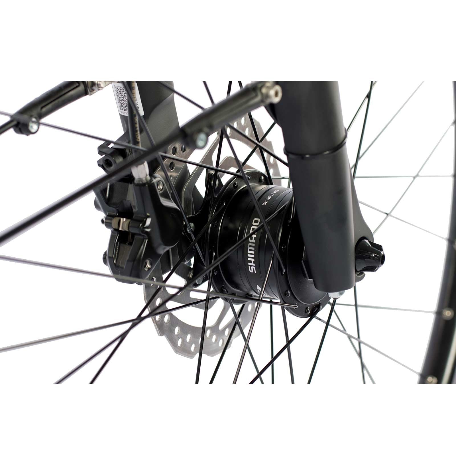 28" Bicicleta de trekking para hombre TR.2845 Bicicleta de trekking Shimano 27 x Cambio Alivio RD-T4000 SGS Shadow