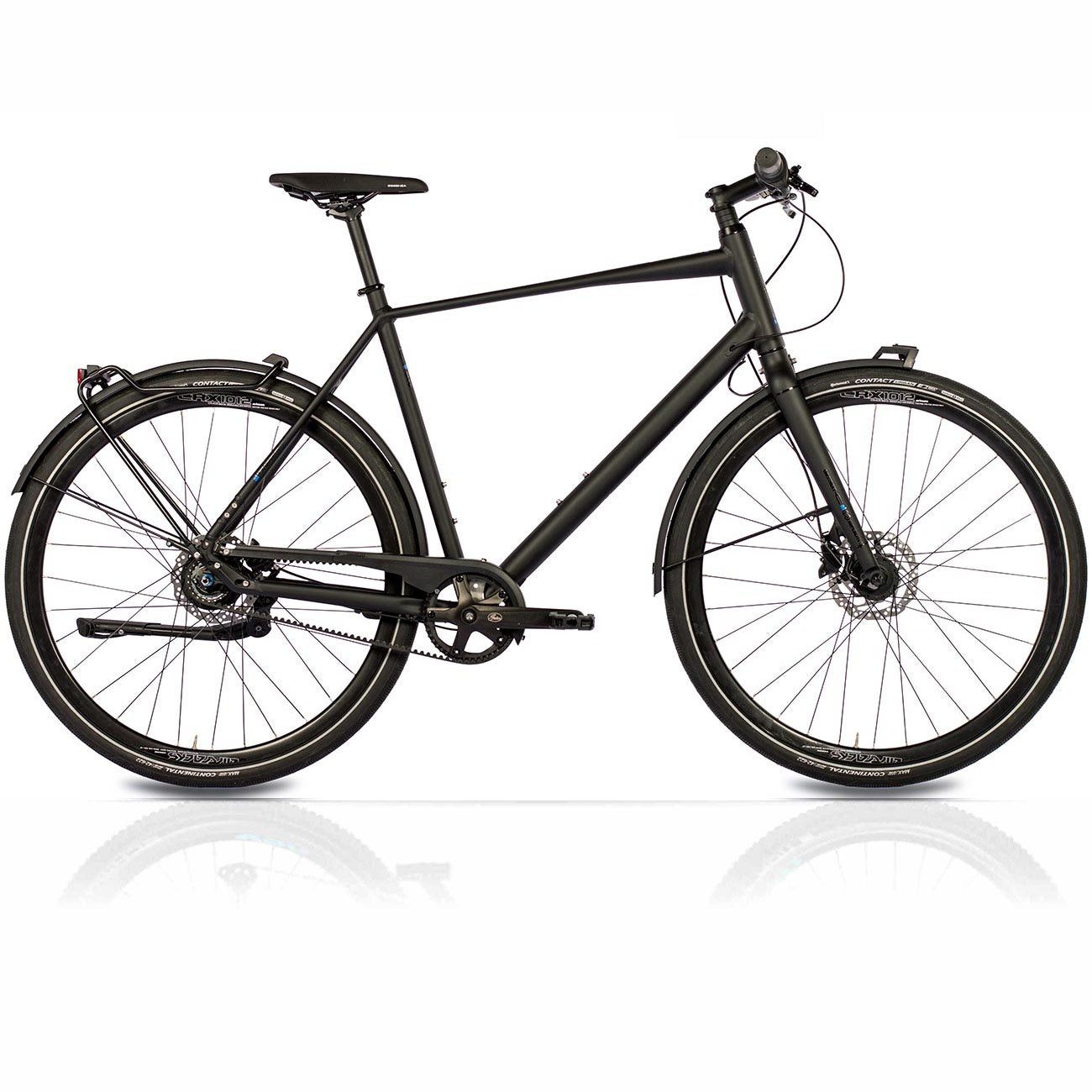 28" Vélo urbain homme UR.2880 vélo de ville trekking GATES CARBON DRIVE Shimano Nexus 8 x vitesses