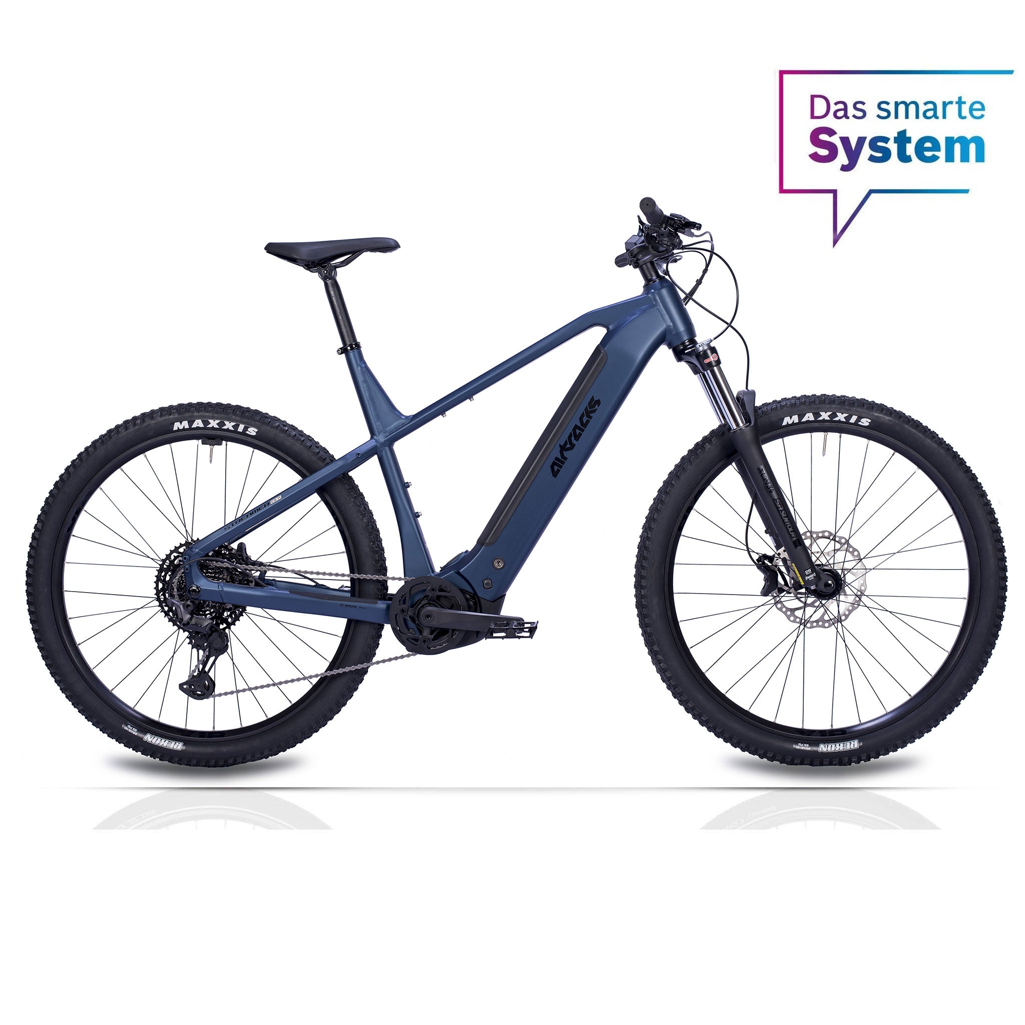 29” E-MTB para hombre STREAMER CX11 con Bosch Performance Line CX (Gen 5) Smart System Powertube 600Wh 11 velocidades Shimano XT RD-M8310 azul