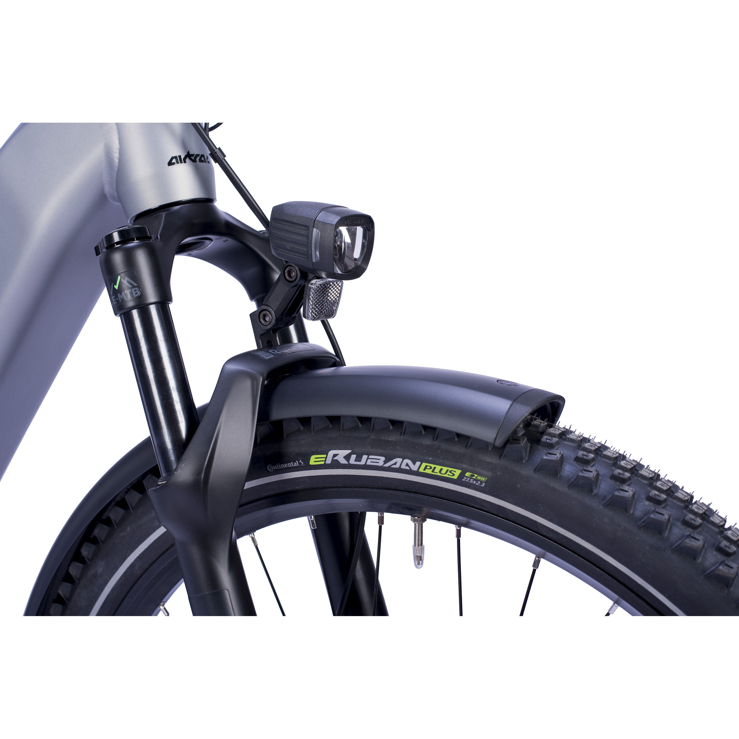 27,5" Heren E-SUV MTB TERRA CX2 BOSCH PERFORMANCE LINE PX Smart System POWERTUBE 600 Wh 12 versnellingen SRAM SX EAGLE Grijs