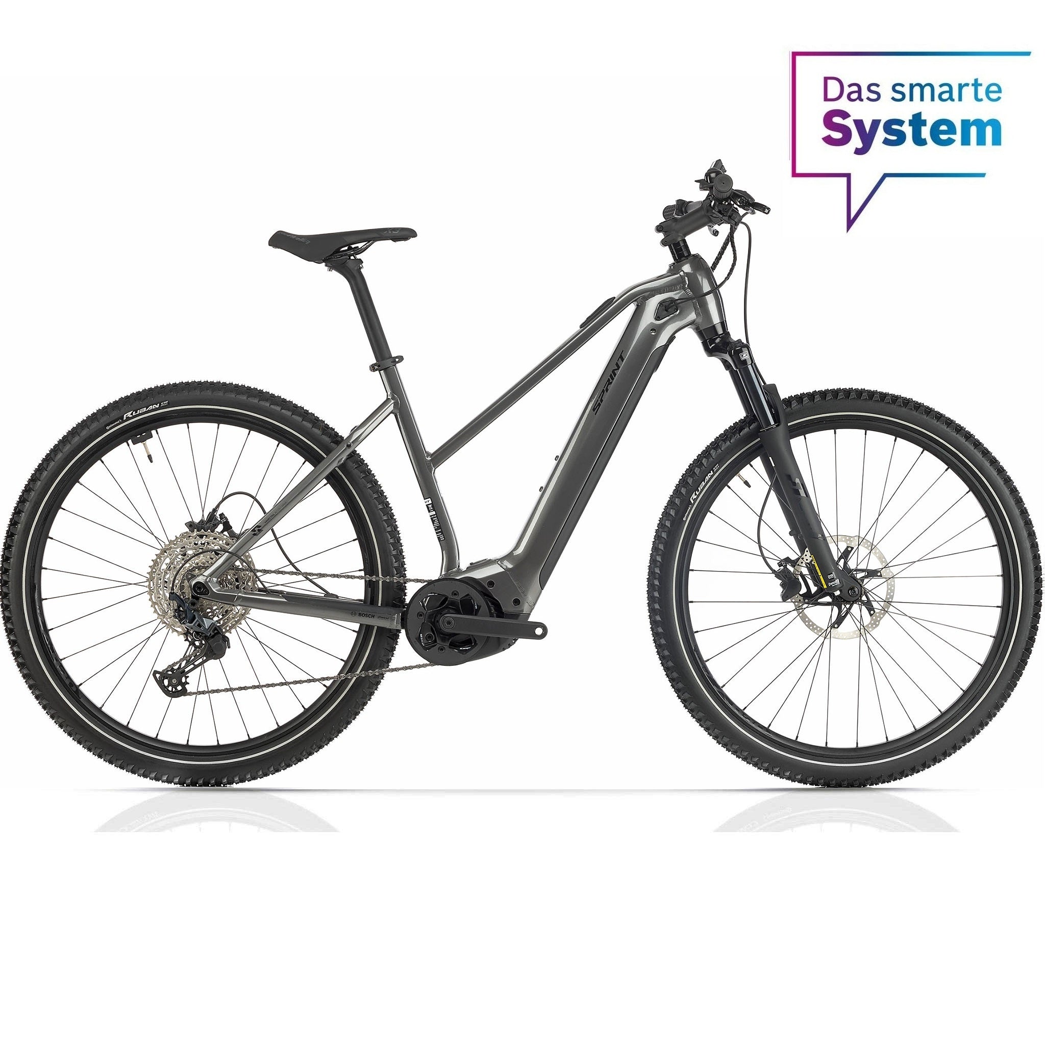 29" Dames E-MTB SPRINT M 4.0 BOSCH PERFORMANCE LINE CX Smart System POWERTUBE 750 Wh 12 versnellingen SHIMANO SLX RD-M7100-SGS