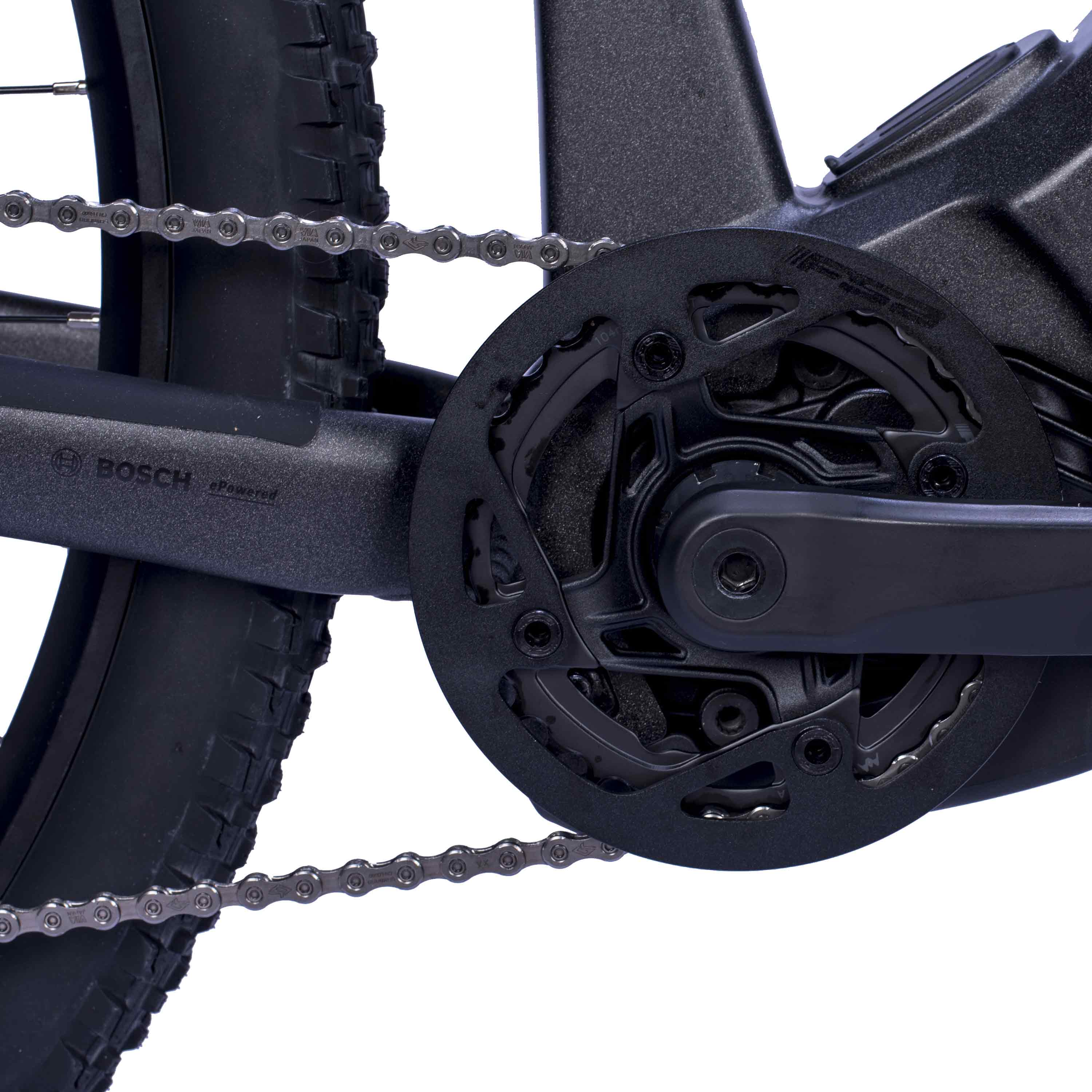 29" Herren E-MTB STREAMER CX11 BOSCH PERFORMANCE LINE CX GEN 5 (120 Nm) Smart System POWERTUBE 600Wh 11 x GANG SHIMANO XT RD-M8310 Schwarz