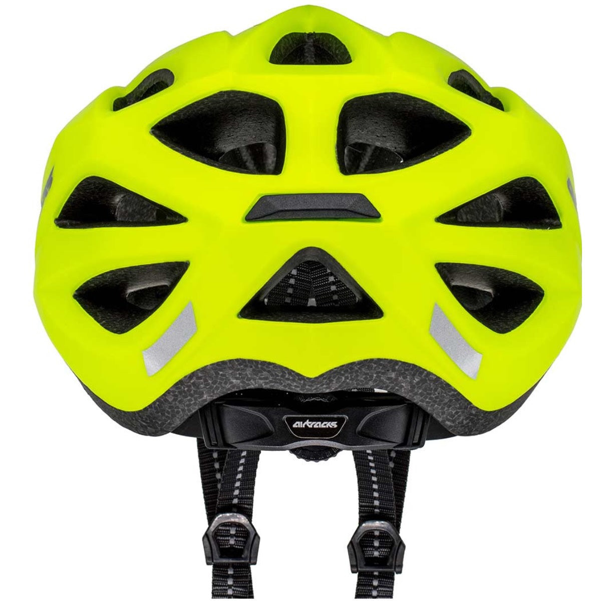 Bicycle helmet Savage KJ -201 green neon matt - men and women