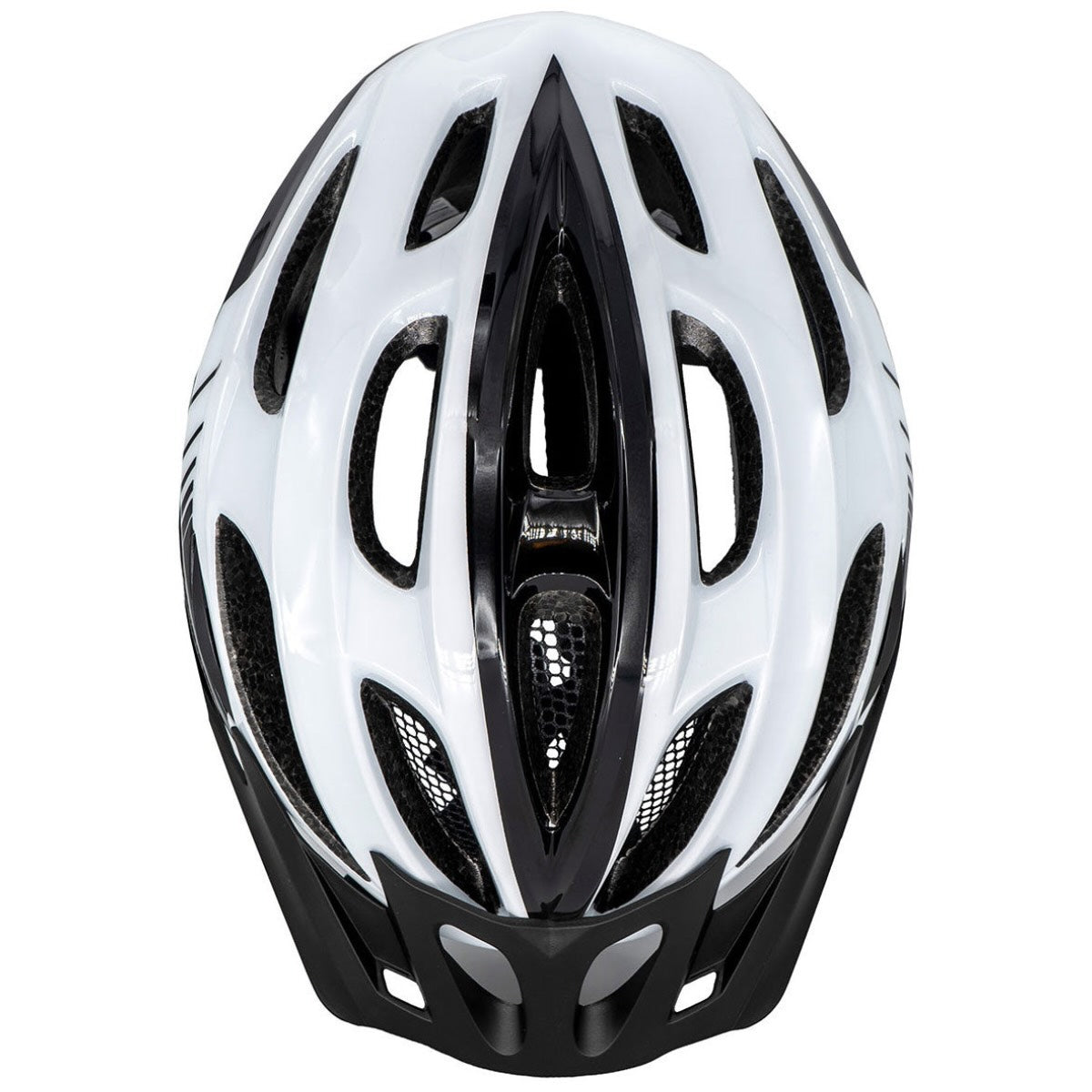 Bicycle helmet Master RD-10 black and white-men and women