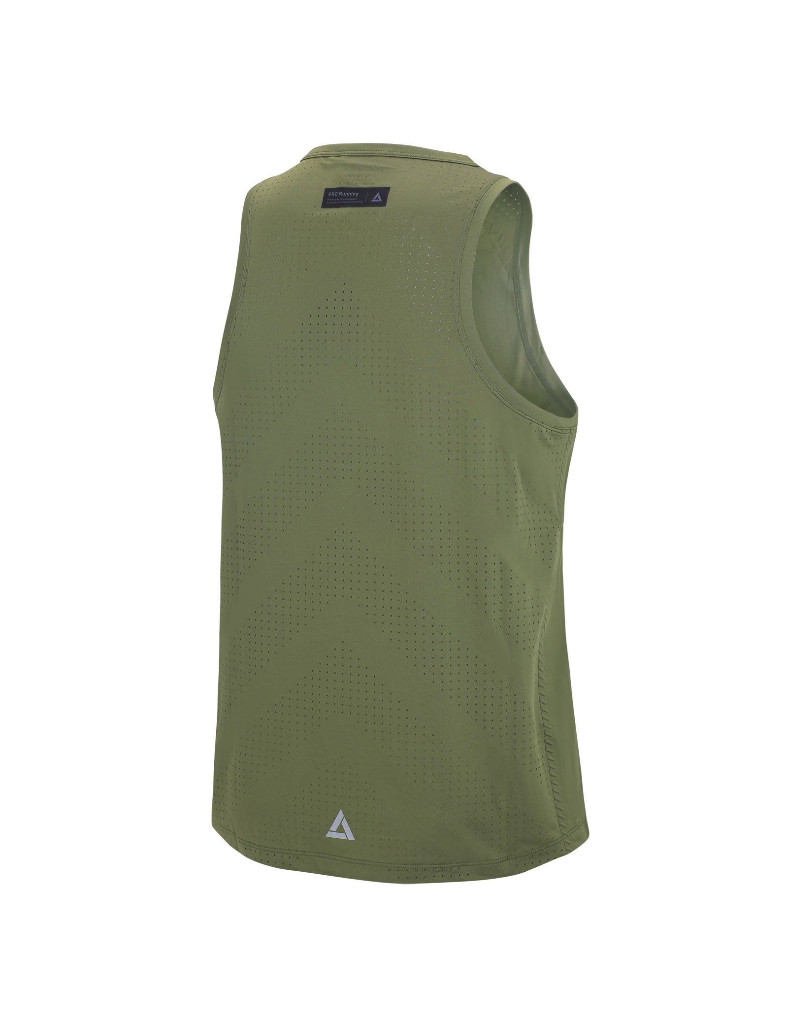 Heren hardloopshirt mouwloos running tanktop Pro Line II blauw