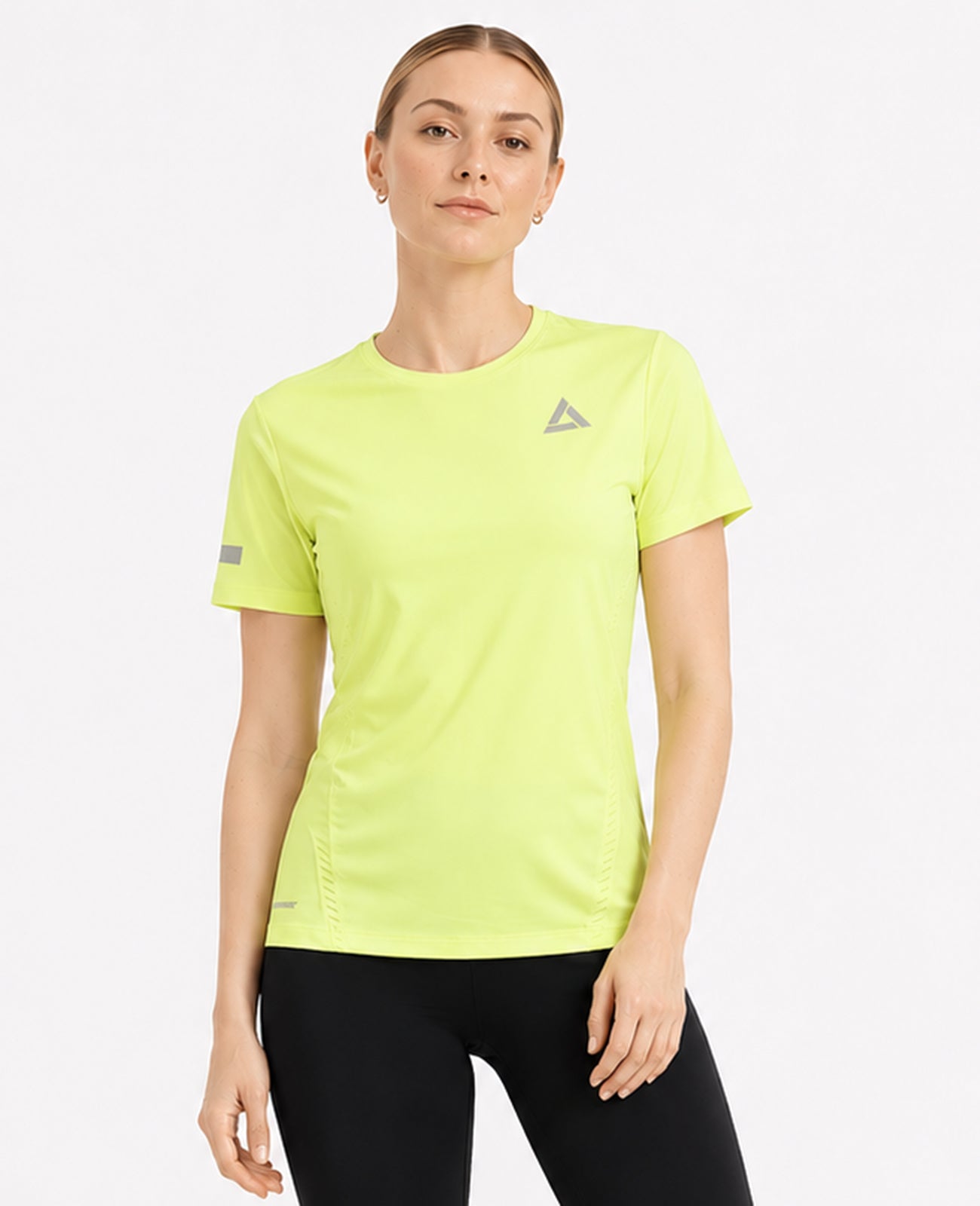 Maglia da corsa funzionale donna manica corta Pro Line Colias