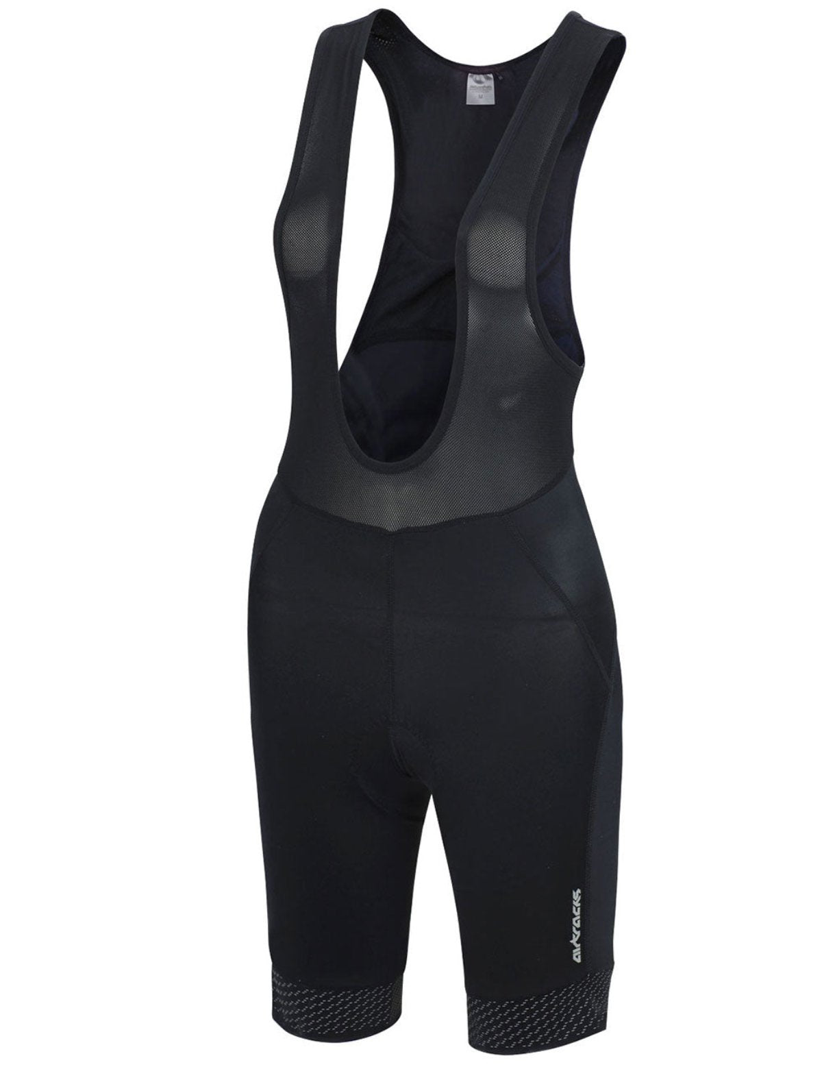 Pantaloni per biciclette da donna pantaloni per bici corti con pantaloni portanti cinghie per linea neri