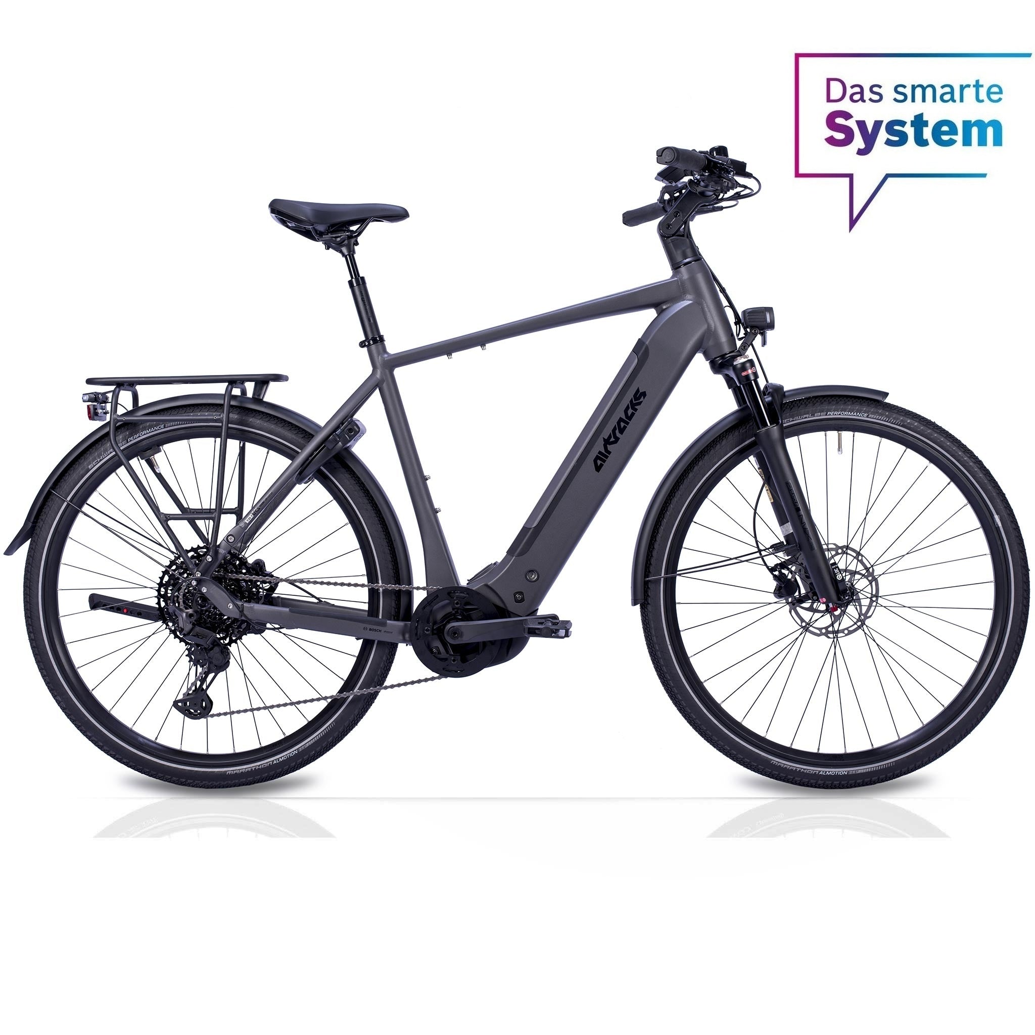 28" Heren E-Bike trekkingfiets TERRA TR1 BOSCH Performance Line PX Smart System POWERTUBE 800 Wh 11 versnellingen SHIMANO XT RD-M8130 SGS