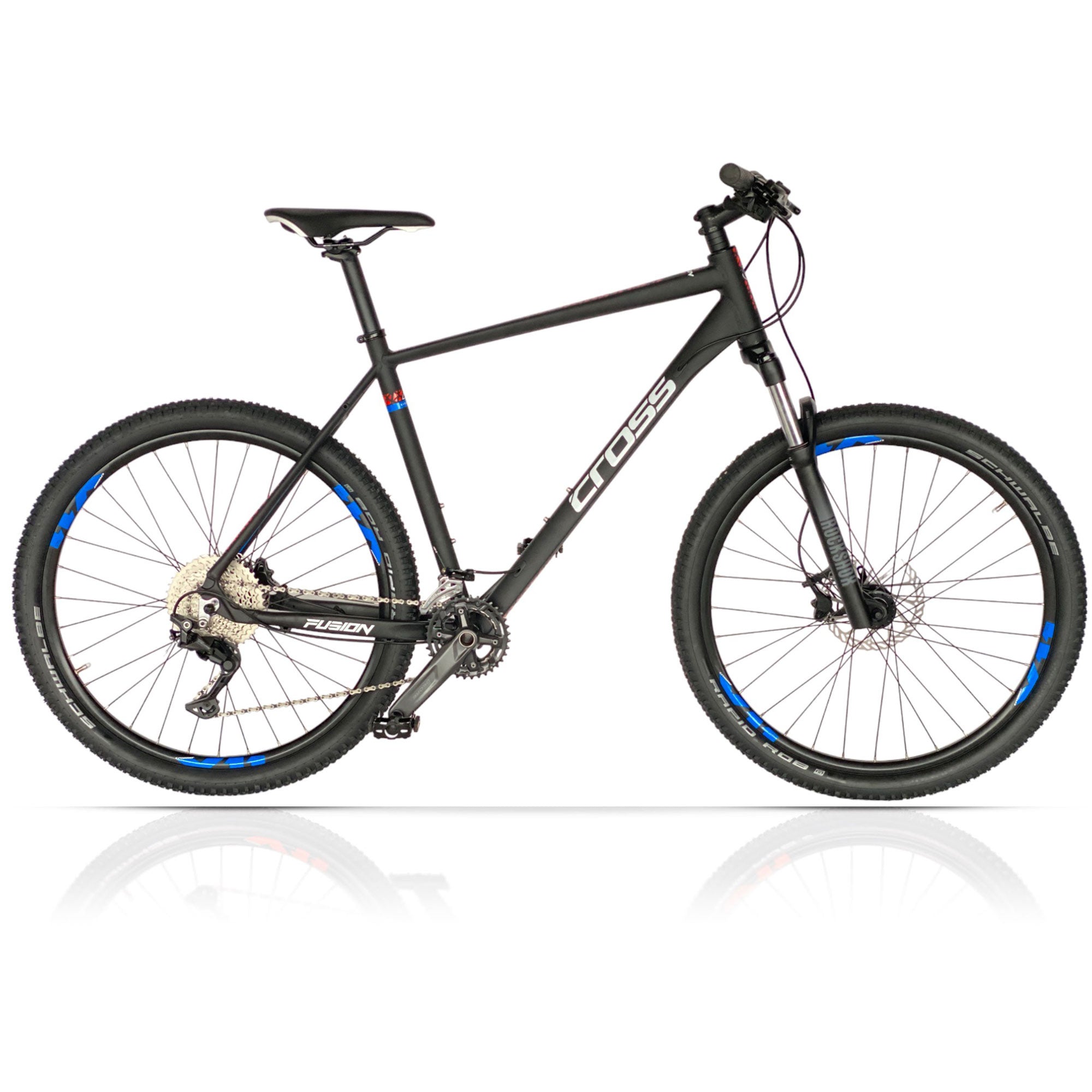 27.5" Men’s MTB Mountain Bike FUSION X Shimano 1×12speed Deore RD-M6100 SGS RockShox Judy 100 mm