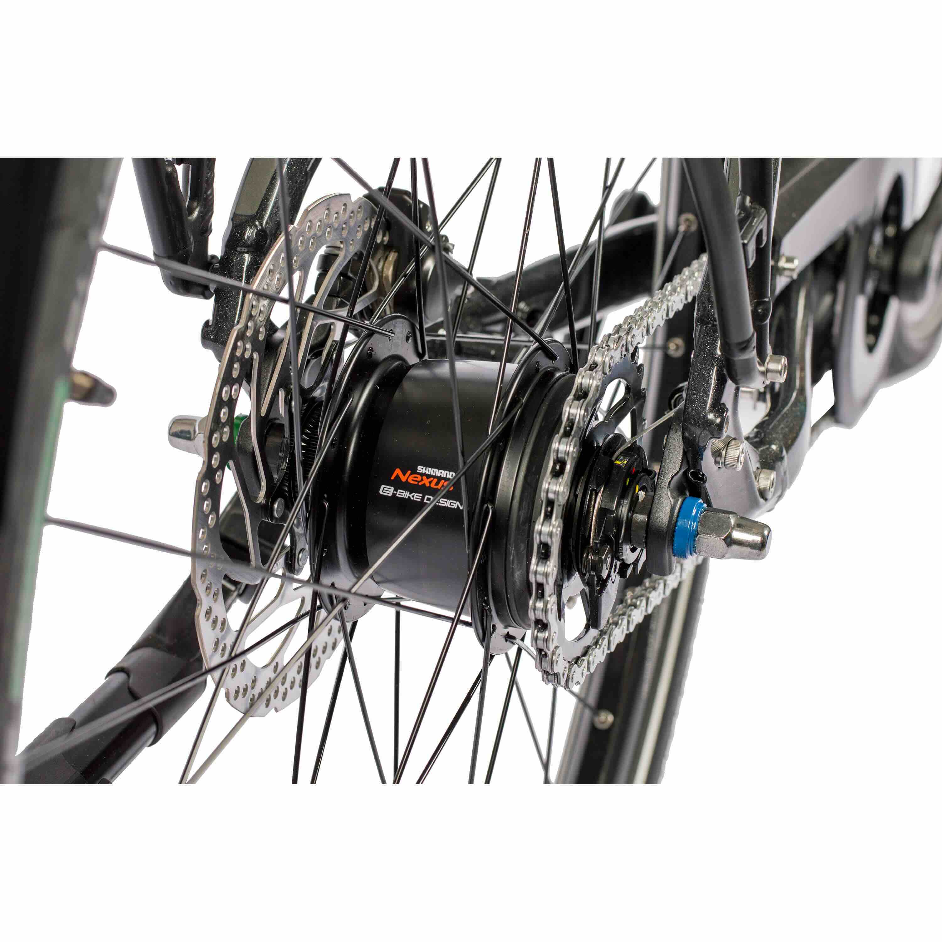 28" Bicicleta eléctrica urbana para hombre NOVA CITY BOSCH PERFORMANCE LINE 625Wh 5 VELOCIDADES SHIMANO NEXUS INTER