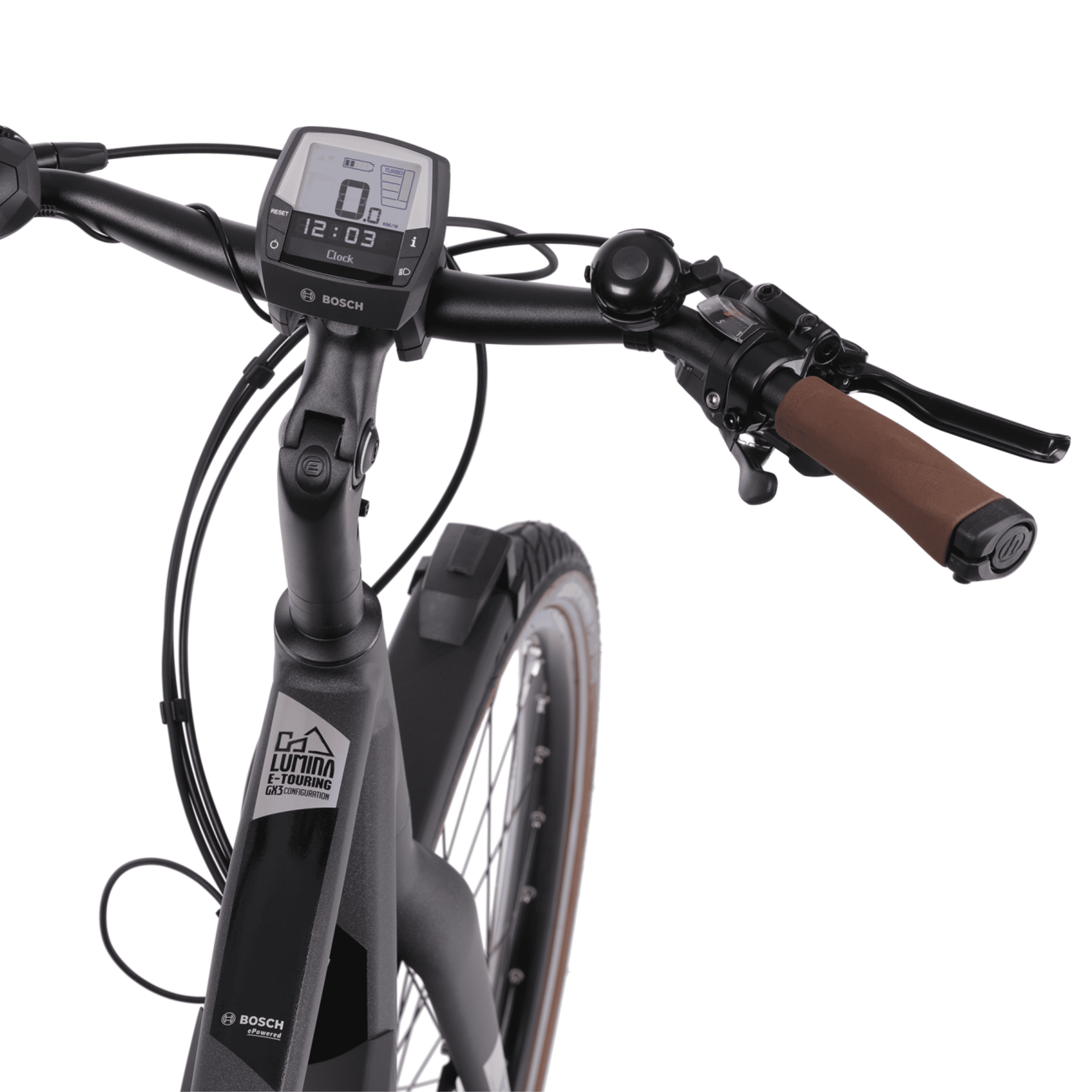 28" Bicicletta da trekking elettrica da uomo LUMINA GX 3 BOSCH PERFORMANCE LINE 500 Wh 10s SHIMANO DEORE XT RD-T8000 SGS