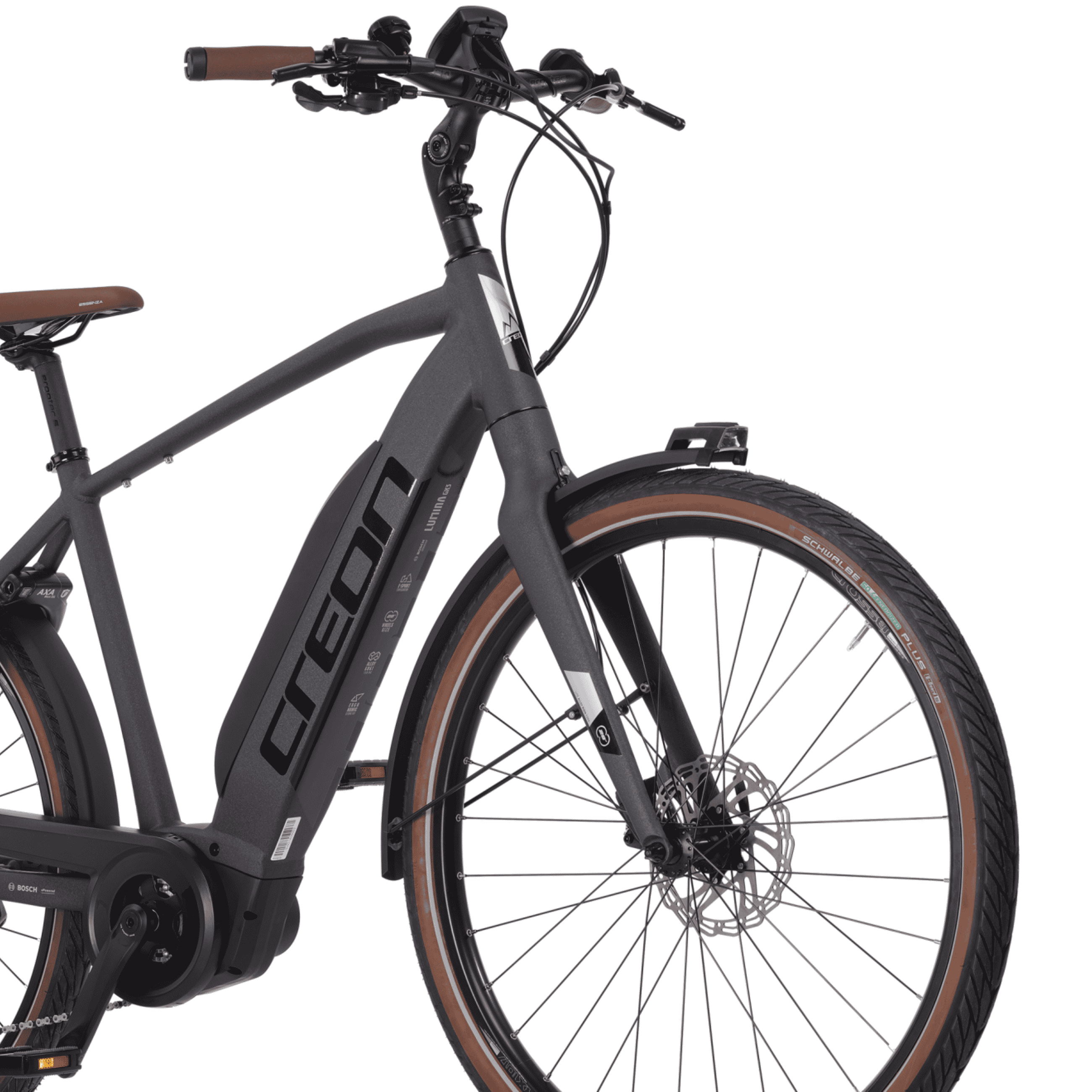 28" HOMME VÉLO ÉLECTRIQUE TREKKING LUMINA GX 3 BOSCH PERFORMANCE LINE 500 WH 10V SHIMANO DEORE XT RD-T8000 SGS