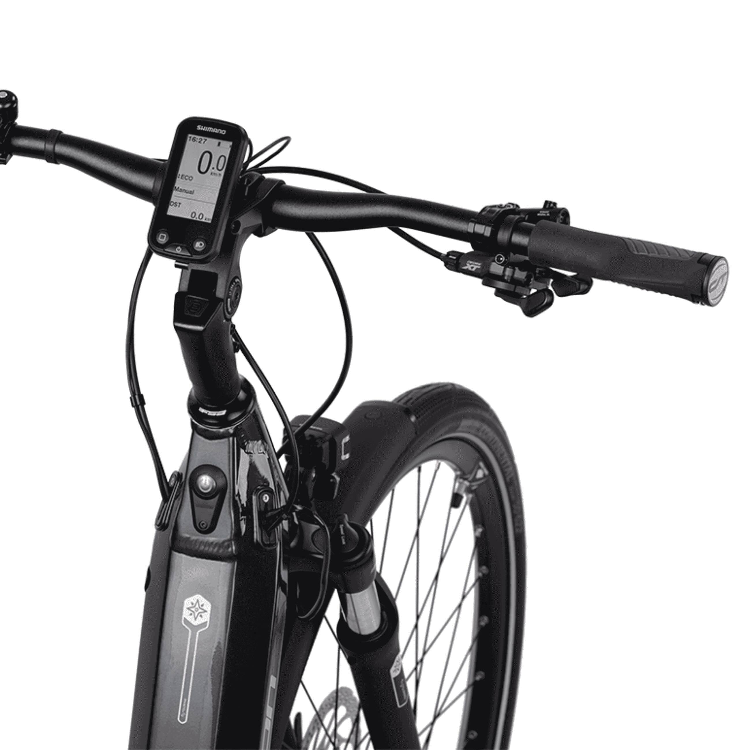 28" Bicicleta eléctrica de trekking LS para mujer, e-TOURING, 12.9, urbana, SHIMANO STEPS E 7000, 504 Wh, 11 velocidades, SHIMANO XT RD-M8130 SGS