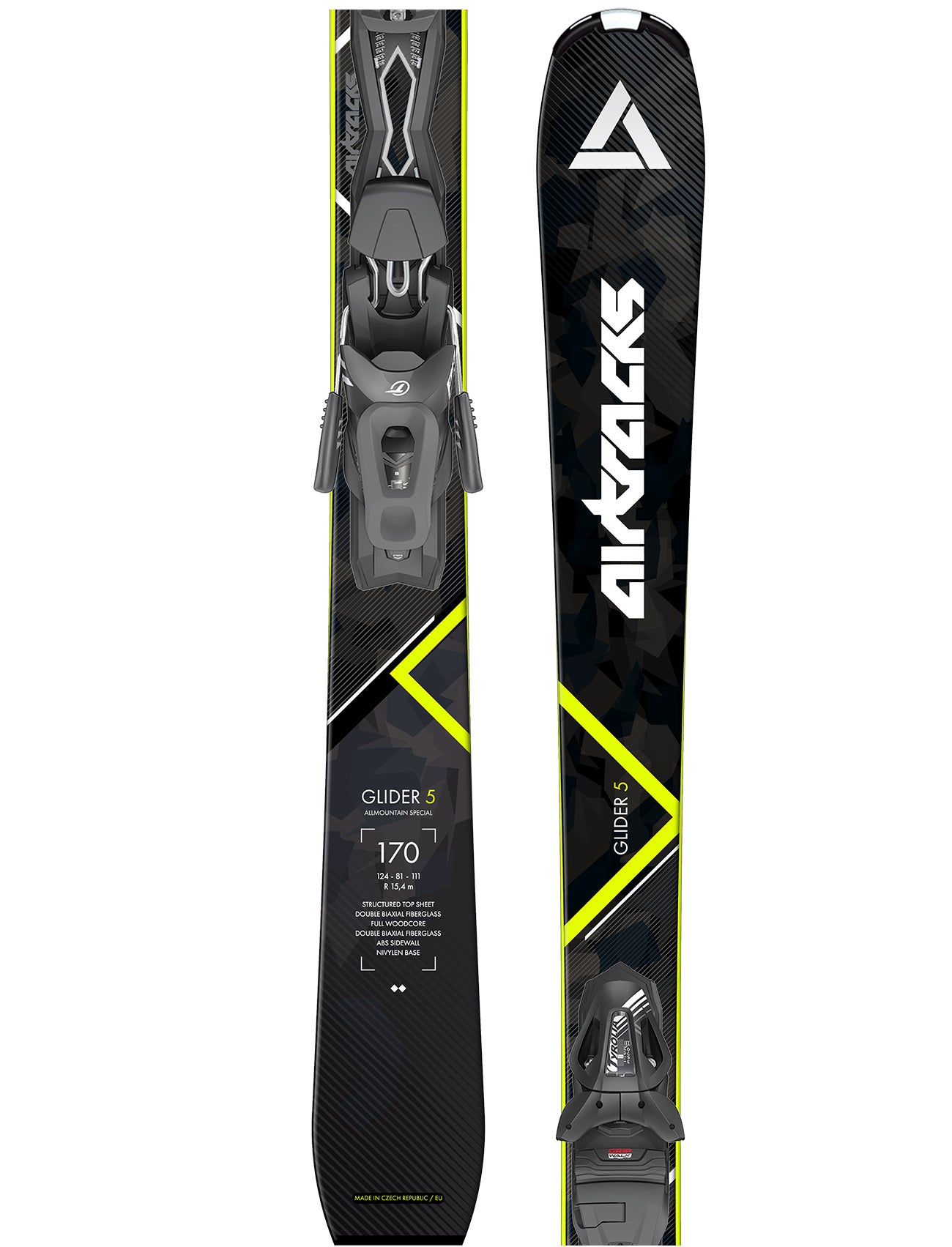 Alpin Ski Allmountain Freeride Savage Rocker Wide + Ski Bindung Tyrolia PR 11 GW