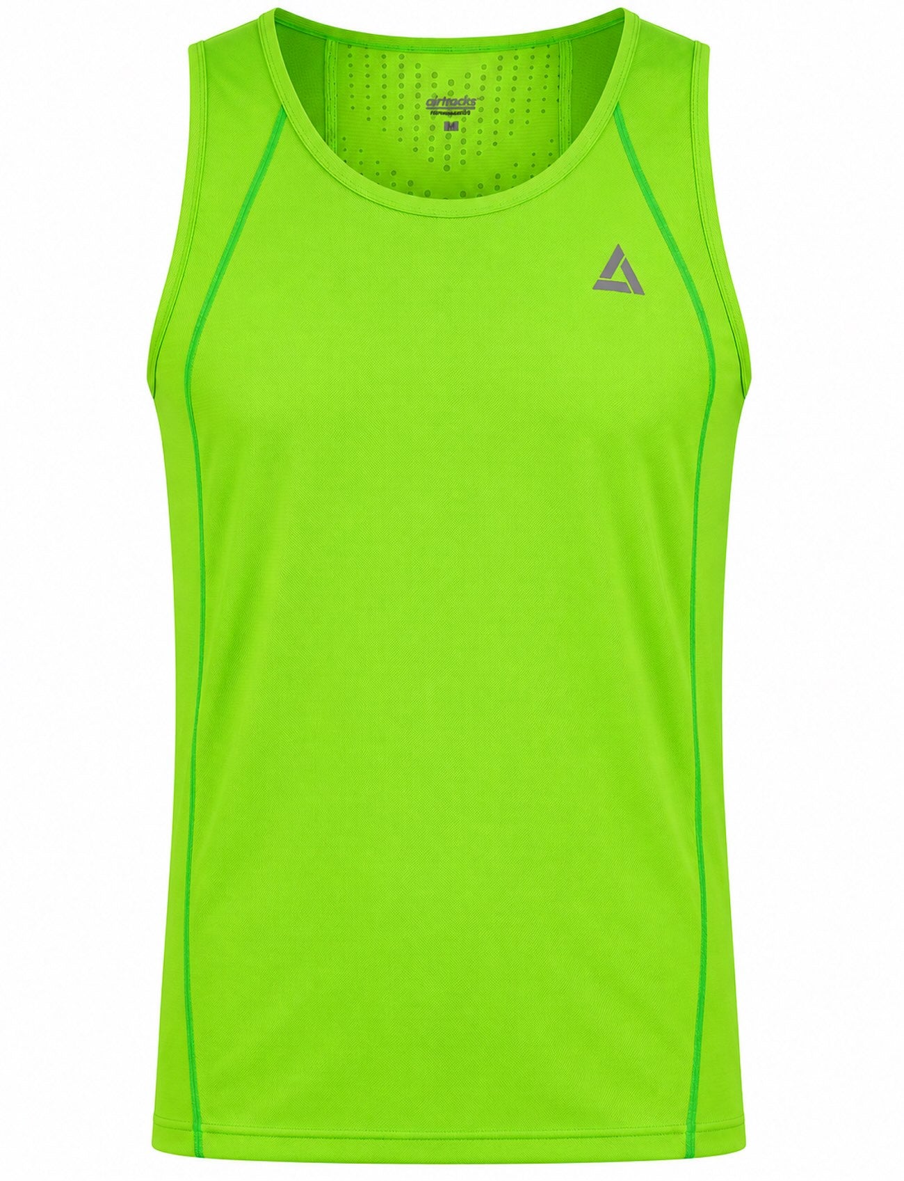 Running Shirt Sans mange-mange top Line Neon