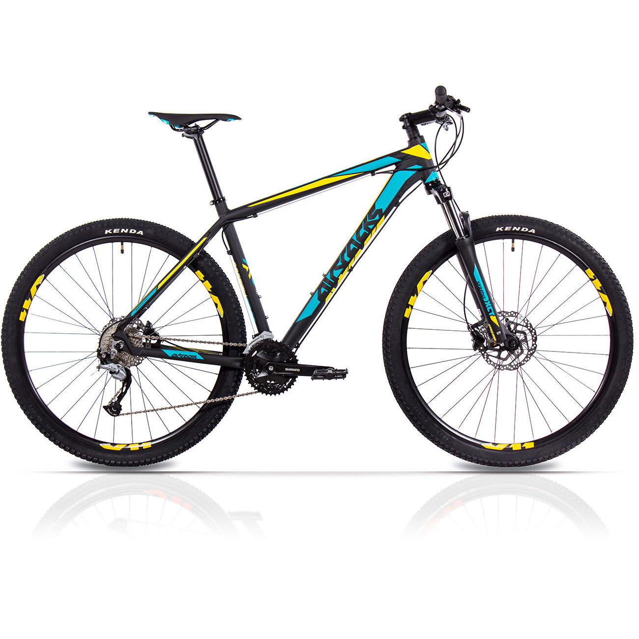Montainbike de 29 pulgadas para hombres MB.2930 MTB Bicicleta Hardtail 27 Gang Shimano Alivio RD-M3100 SGS