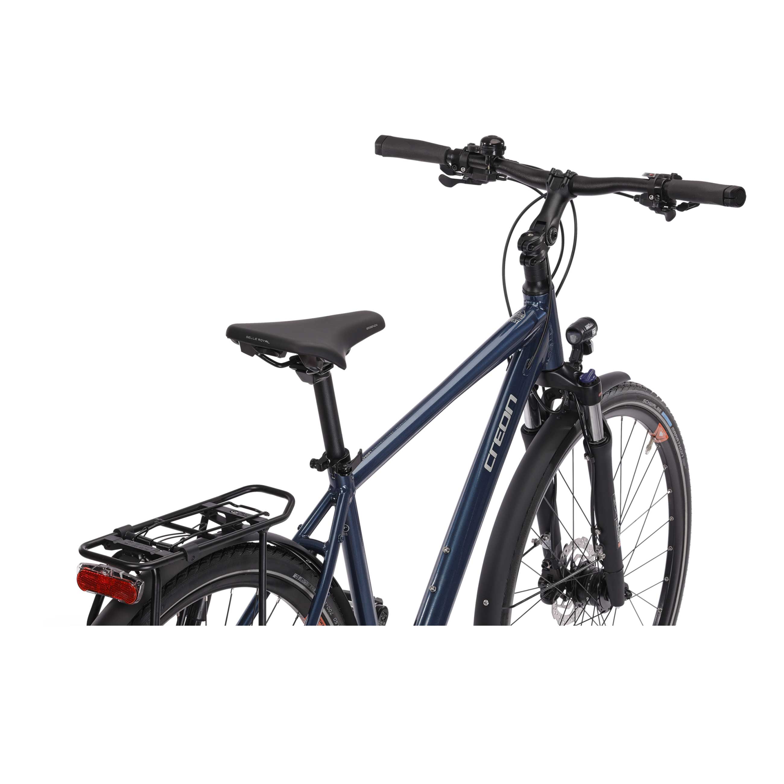 28" Trekkingfiets voor heren QUEST DB GENT Trekkingfiets Shimano 30 x Gear DEORE XT RD-T8000 SGS