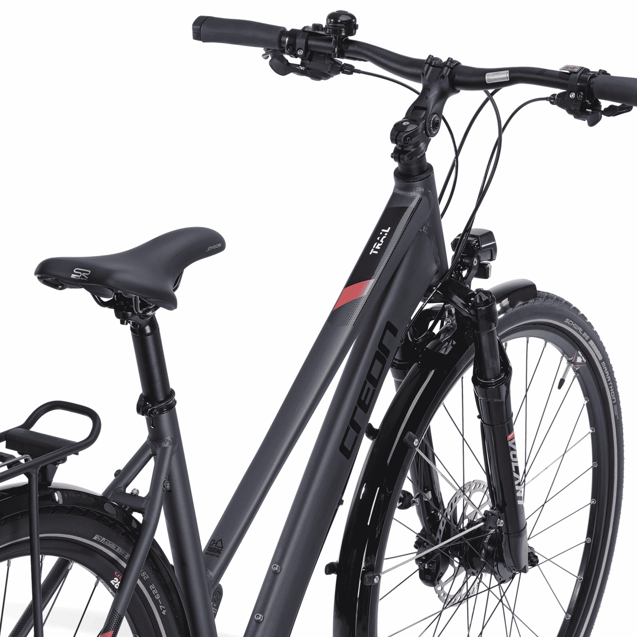 28" Trekkingfiets voor dames TRAIL 6.0 Trekkingfiets Shimano 30 x Gear DEORE XT RD-T8000 SGS