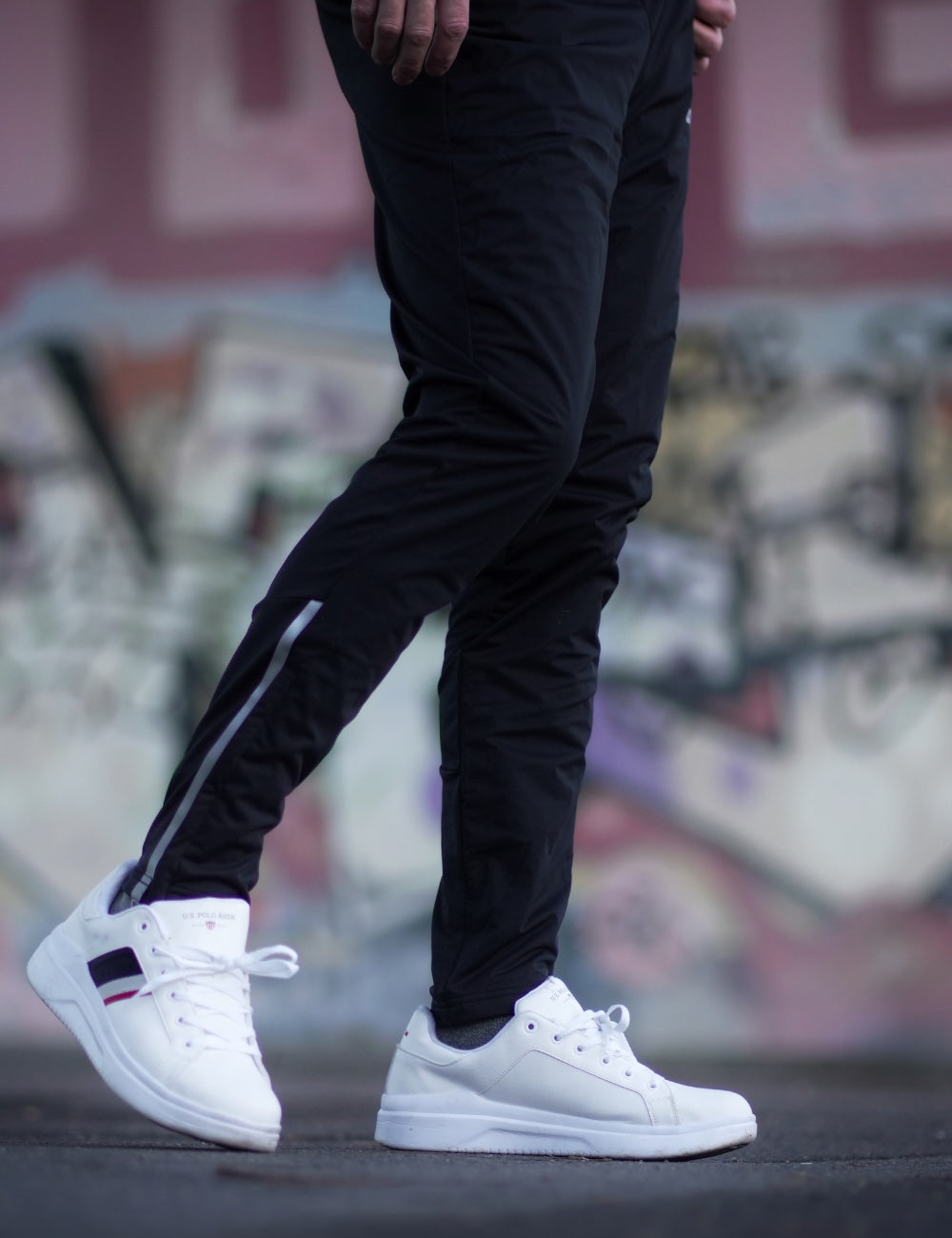 Uomini inverno il set di thermo in esecuzione + team di pantaloni che corre per