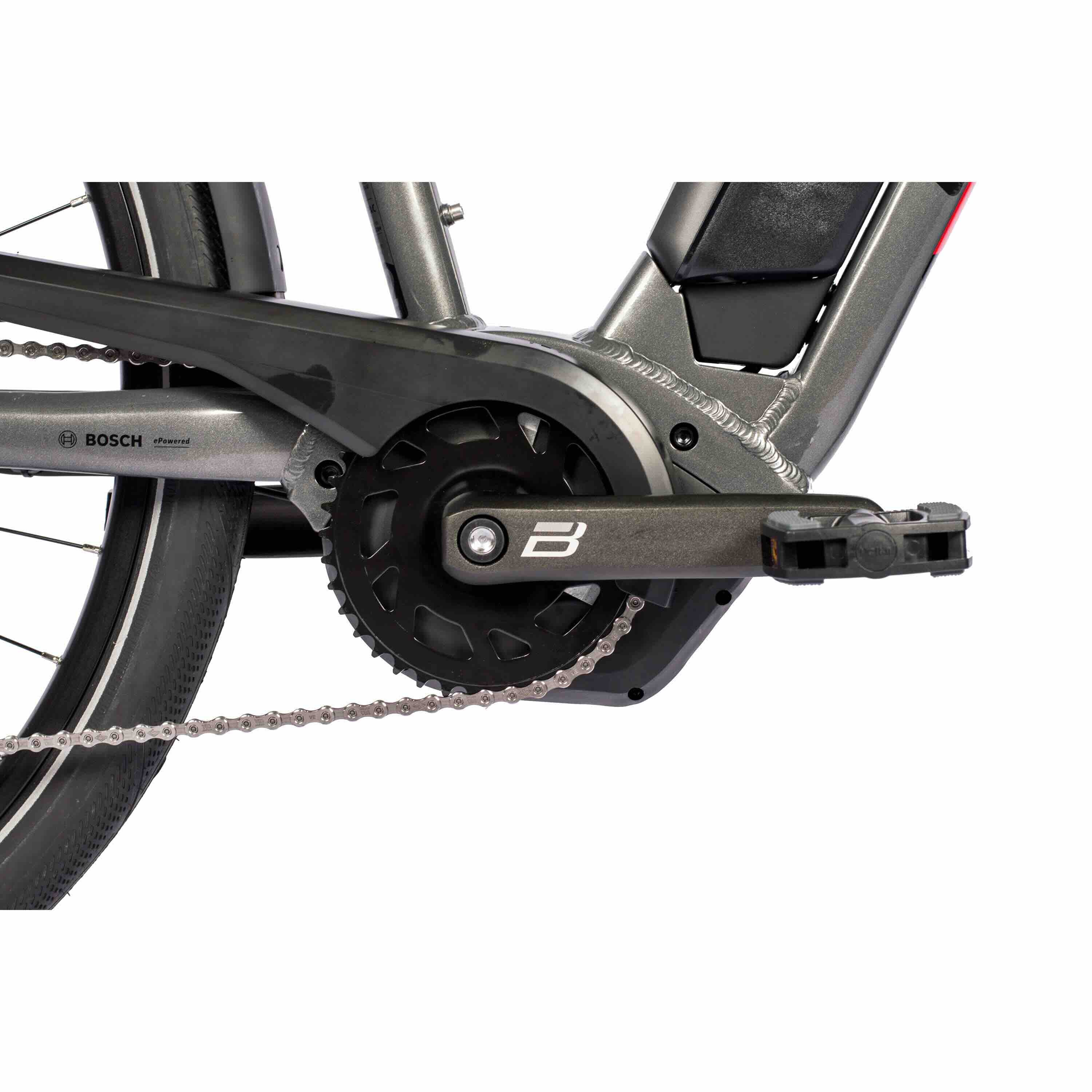 28" Bicicletta da trekking elettrica da uomo V-Tron BOSCH ACTIVE PLUS LINE 500 Wh 10s SHIMANO DEORE