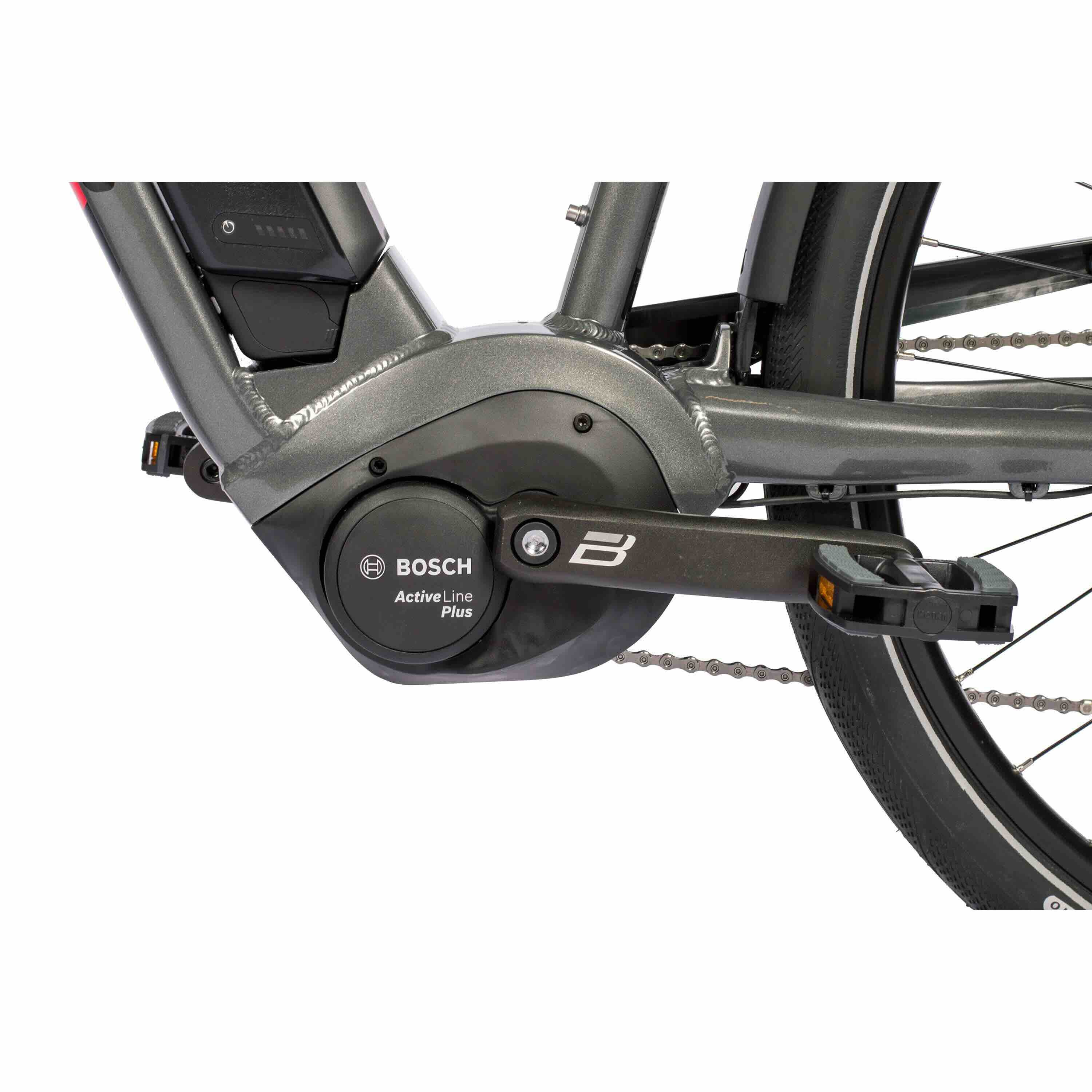 28" Bicicletta da trekking elettrica da uomo V-Tron BOSCH ACTIVE PLUS LINE 500 Wh 10s SHIMANO DEORE