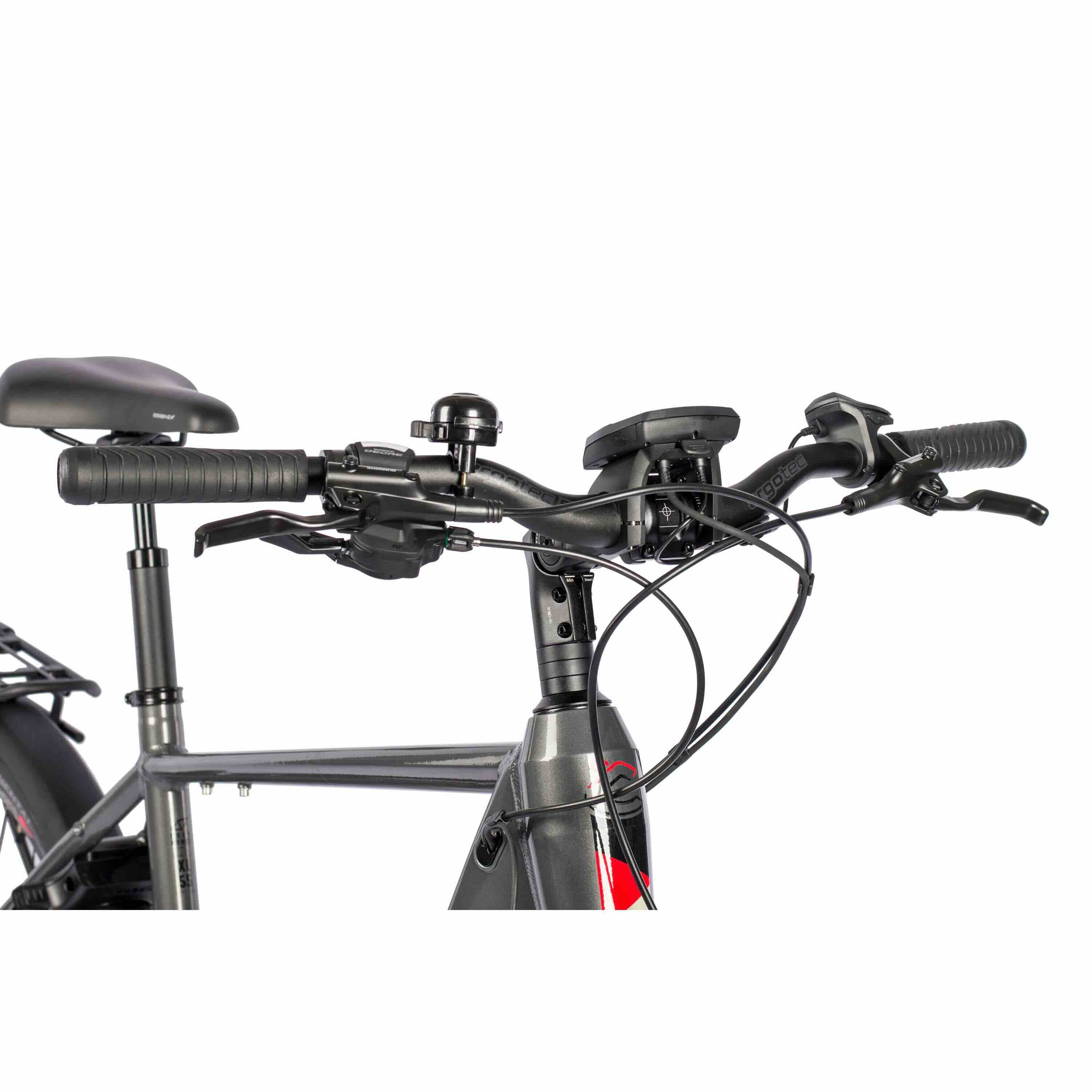 28" Bicicletta da trekking elettrica da uomo V-Tron BOSCH ACTIVE PLUS LINE 500 Wh 10s SHIMANO DEORE