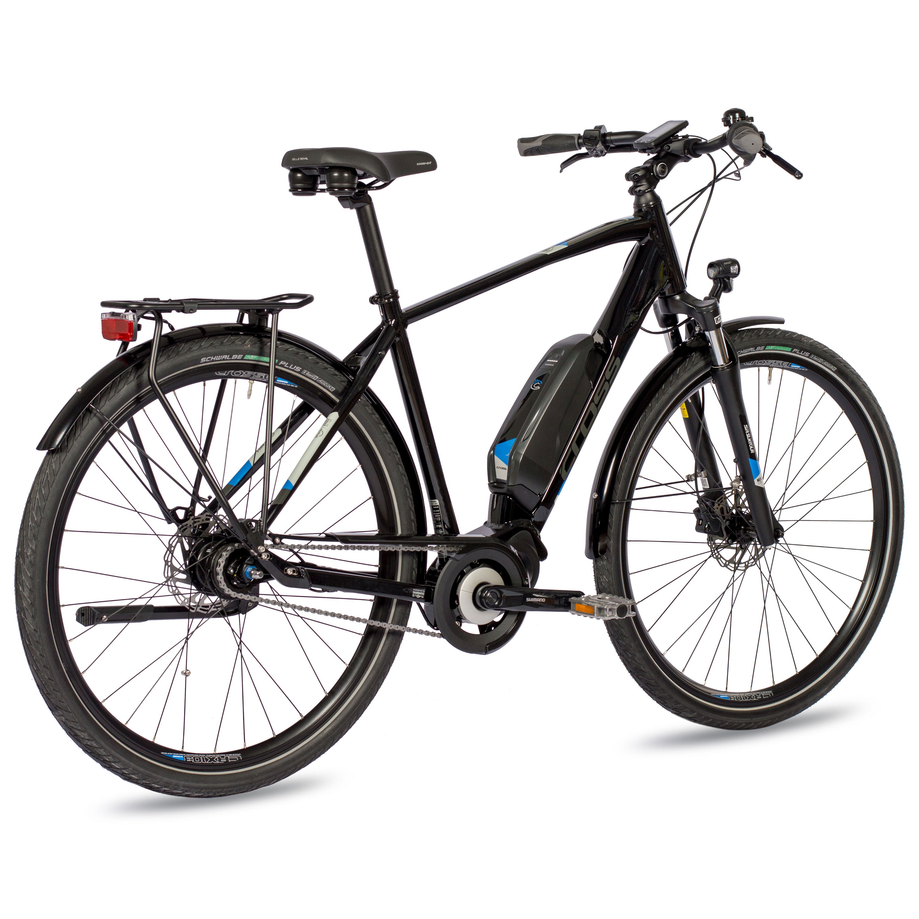 28" Bicicleta eléctrica urbana para hombre V-Tron SHIMANO STEPS E-5000 418Wh 7 velocidades SHIMANO NEXUS