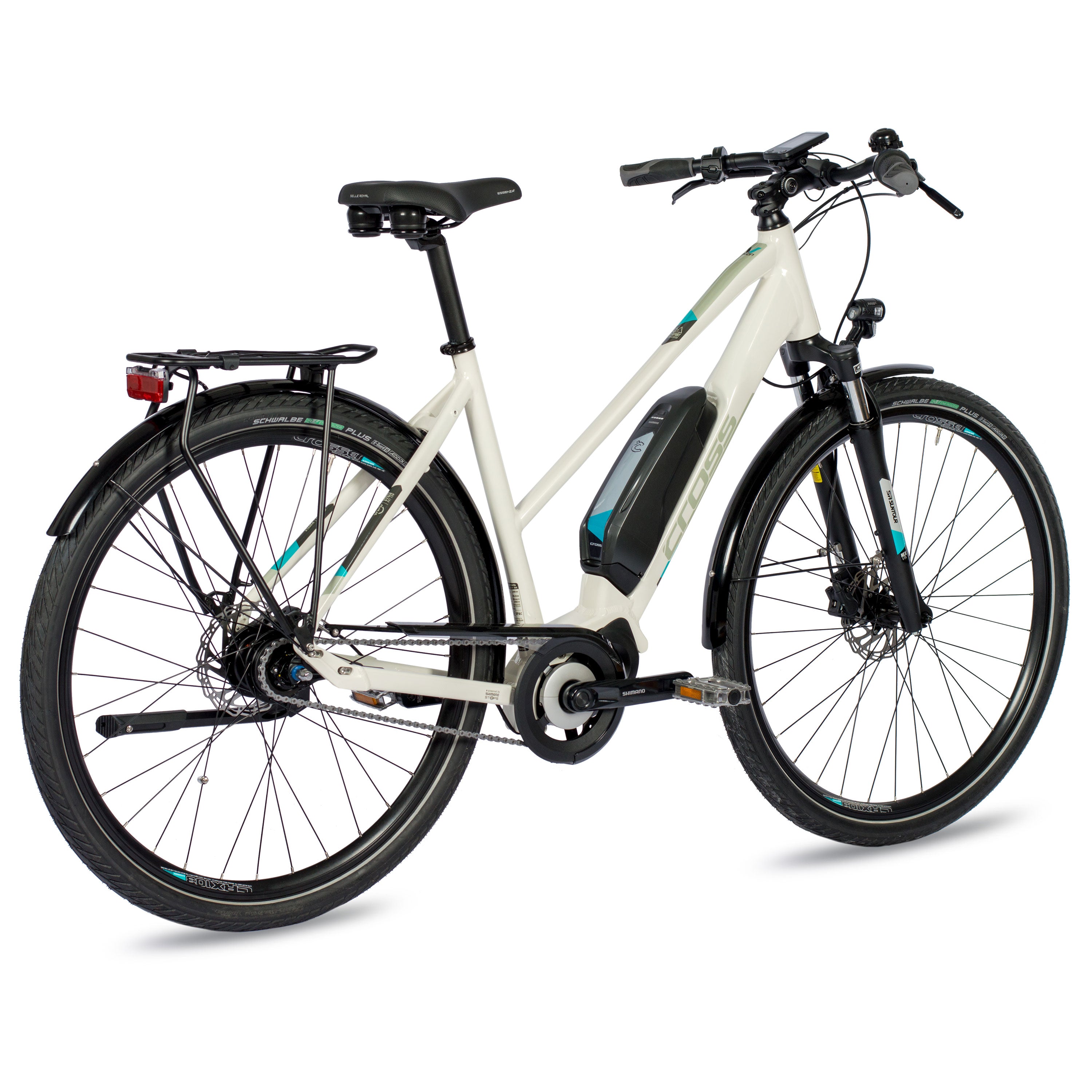 28" Bicicleta eléctrica urbana para mujer V-Tron SHIMANO STEPS E-5000 418Wh 7 marchas SHIMANO NEXUS