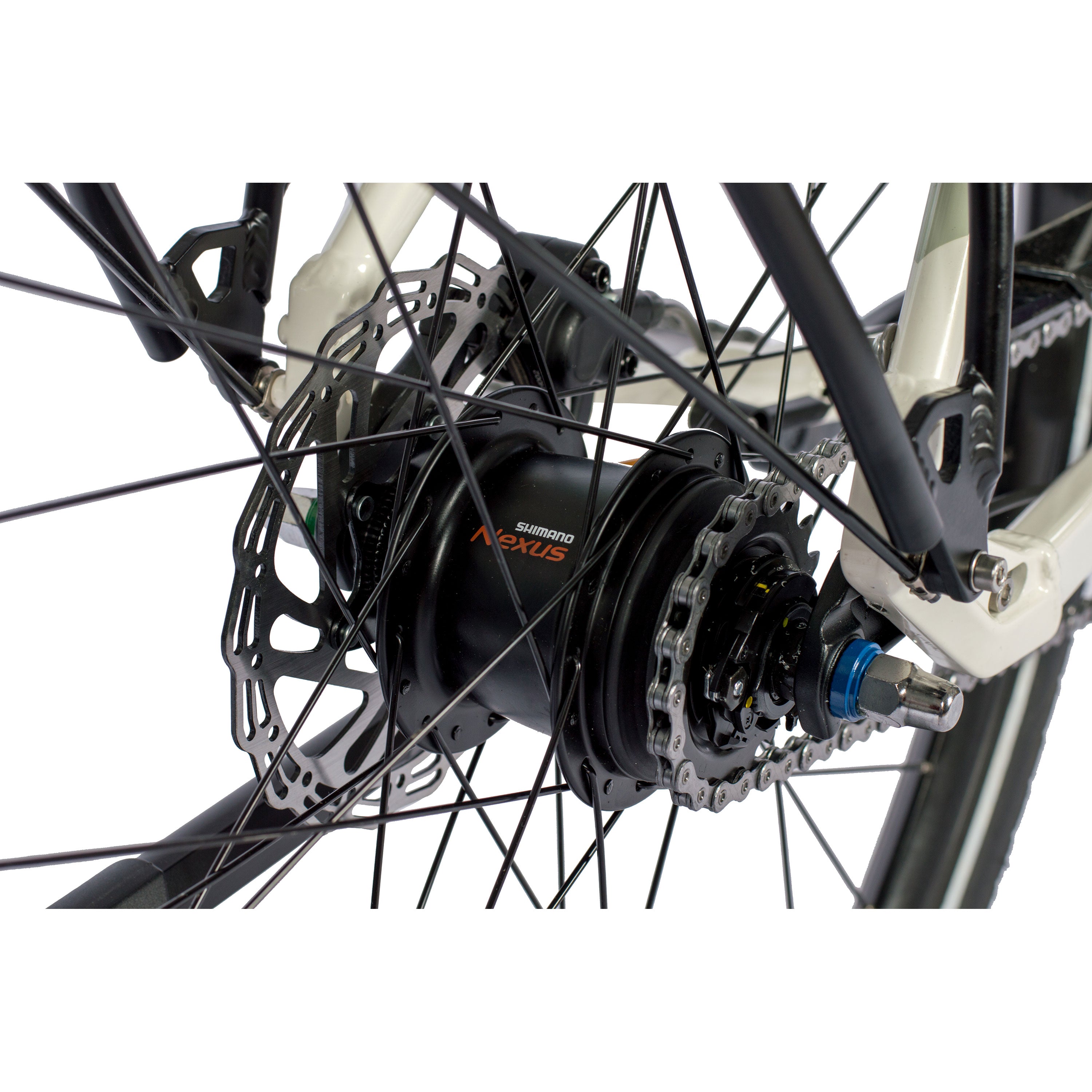 28" Bicicleta eléctrica urbana para mujer V-Tron SHIMANO STEPS E-5000 418Wh 7 marchas SHIMANO NEXUS