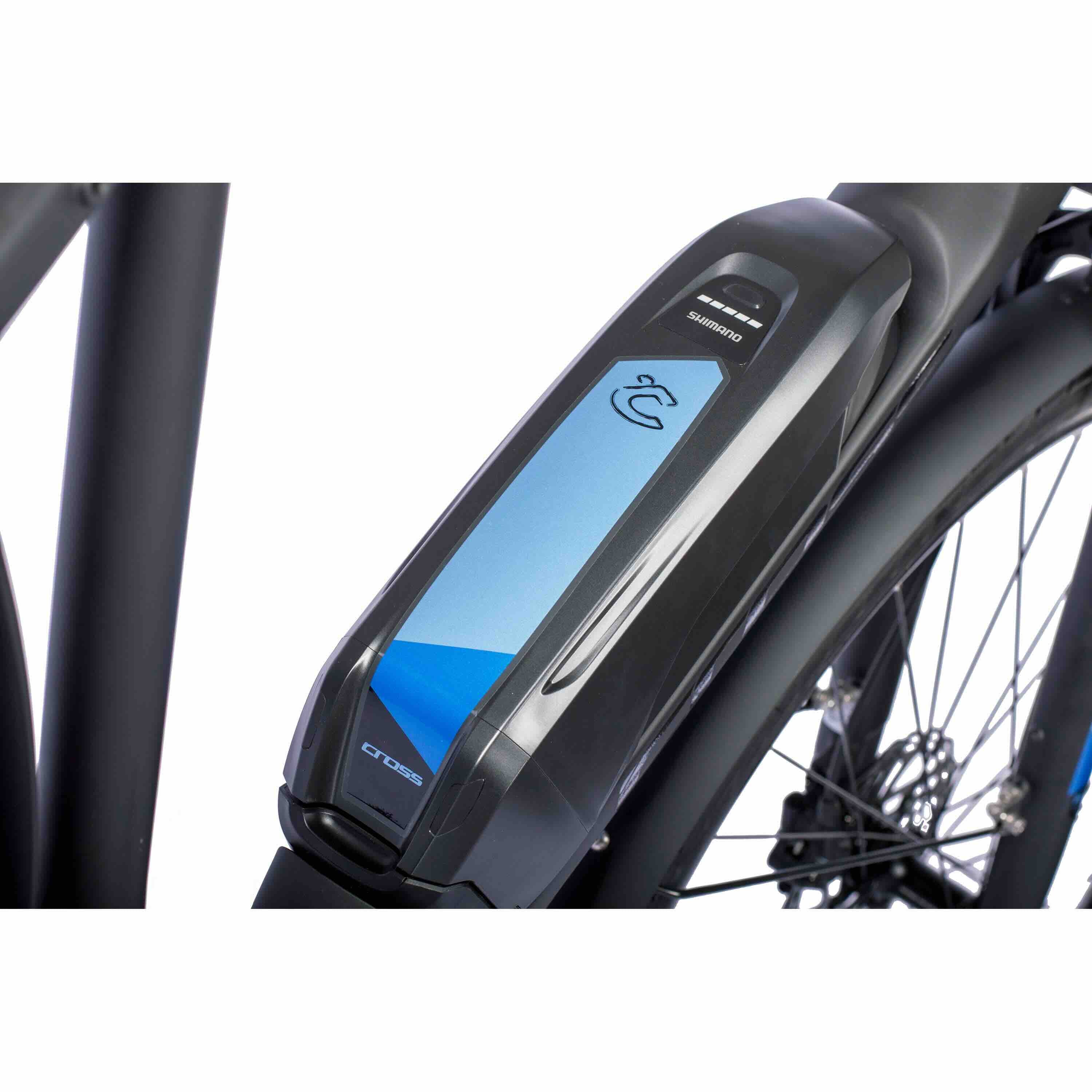 28" E-bike Trekkingfiets voor heren V-TRON SHIMANO STEPS E-5000 418 Wh 9 x VERSNELLING SHIMANO RD-T3000
