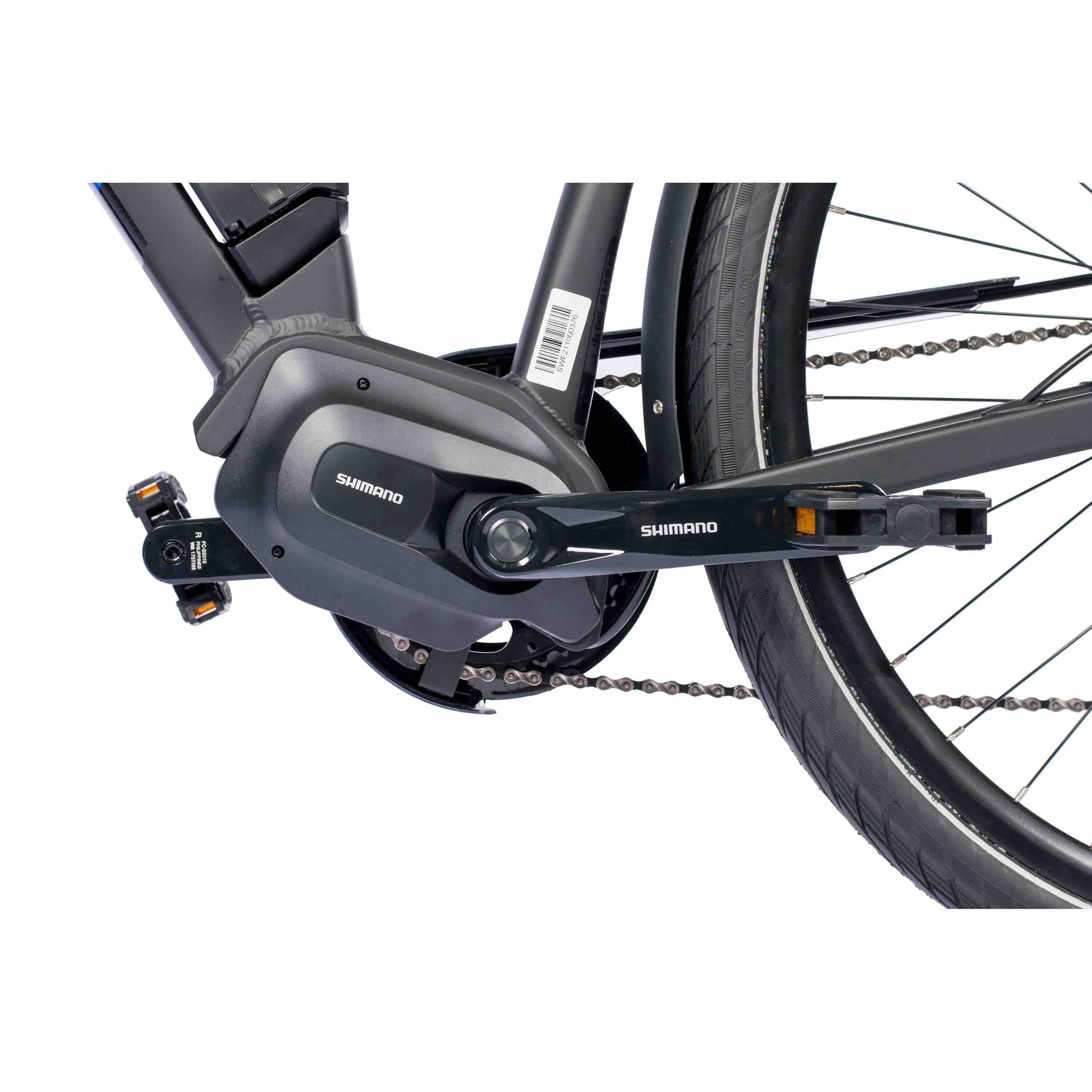 28" Herren E-Bike Trekking Fahrrad V-TRON SHIMANO STEPS E-5000 418 Wh 9 x GANG SHIMANO RD-T3000 - B-WARE