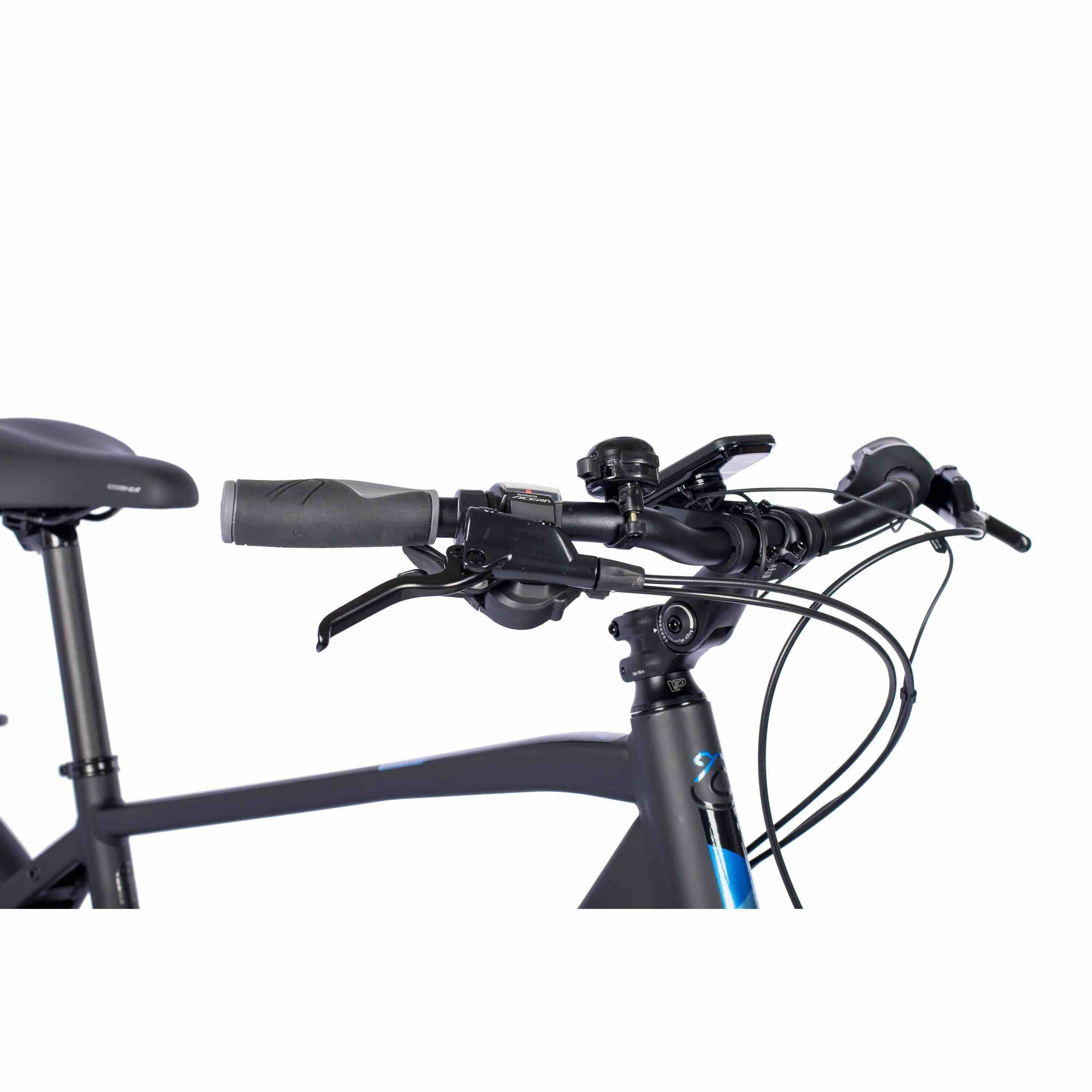 28" Herren E-Bike Trekking Fahrrad V-TRON SHIMANO STEPS E-5000 418 Wh 9 x GANG SHIMANO RD-T3000 - B-WARE