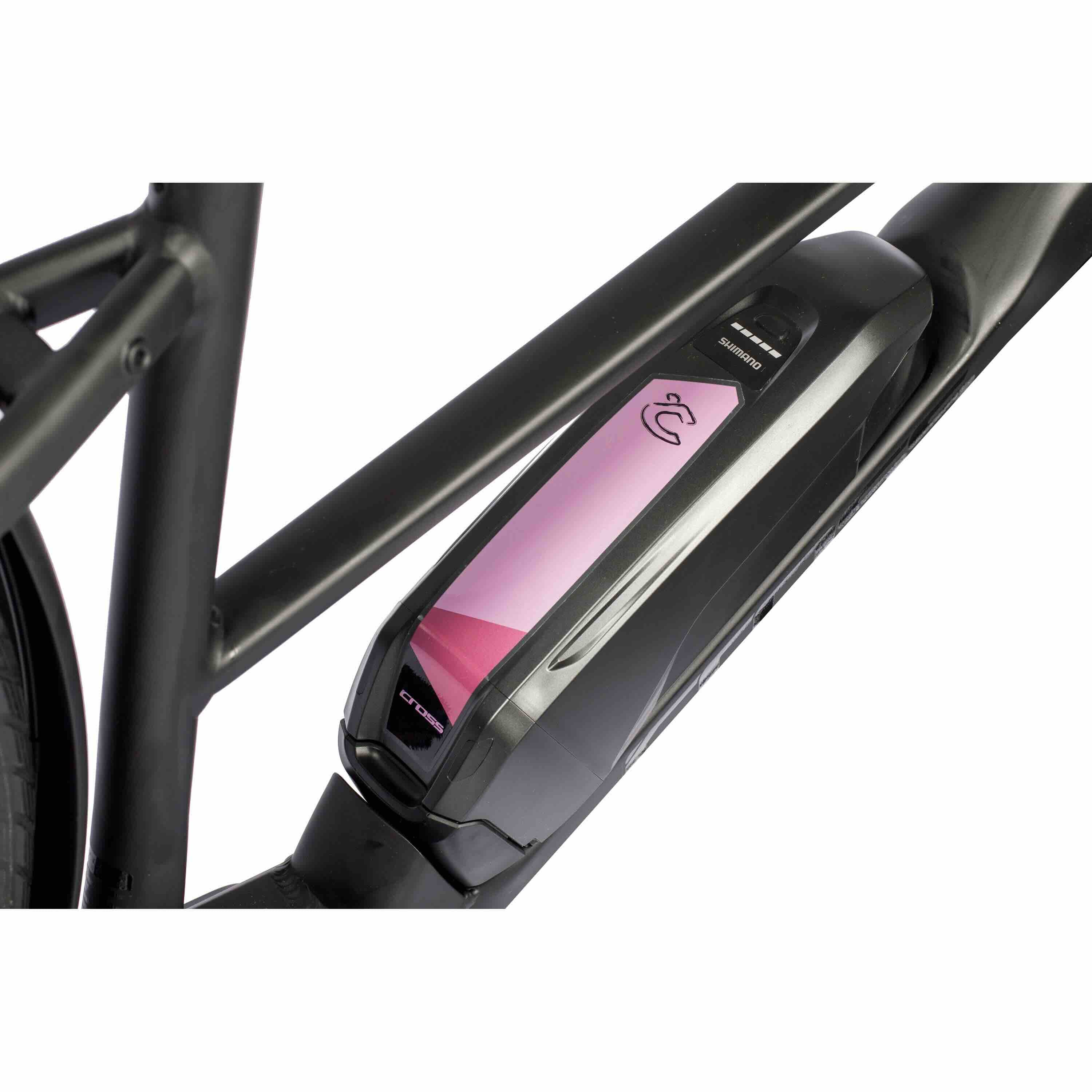 28" E-bike voor dames Trekkingfiets V-TRON SHIMANO STEPS E-5000 418 Wh 9 x VERSNELLING SHIMANO RD-T3000