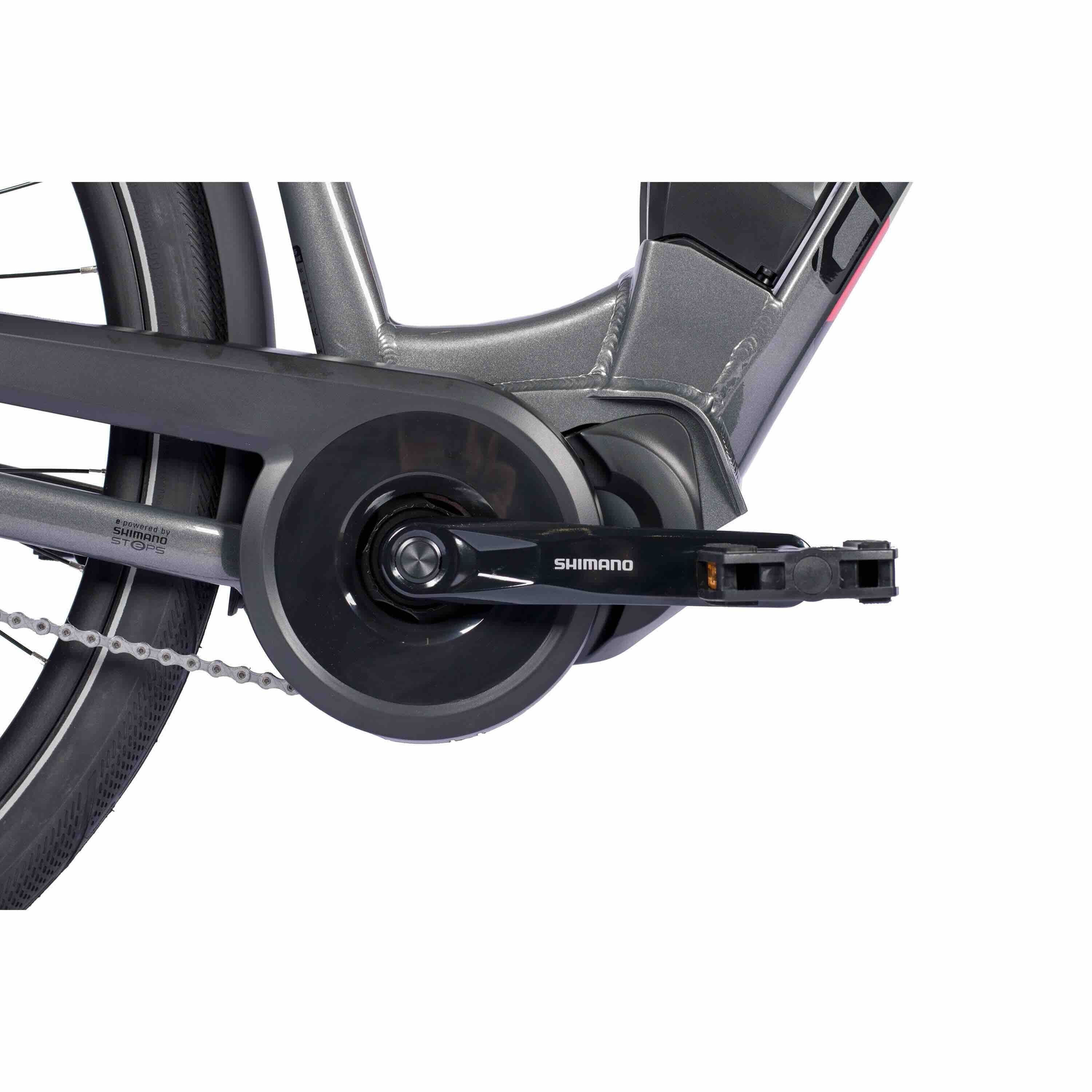 28 pulgadas Bike City Bicycle LS Wave X-Tron SR2 Shimano Pasos E-5000 418WH 5 Gear Shimano Nexus Inter