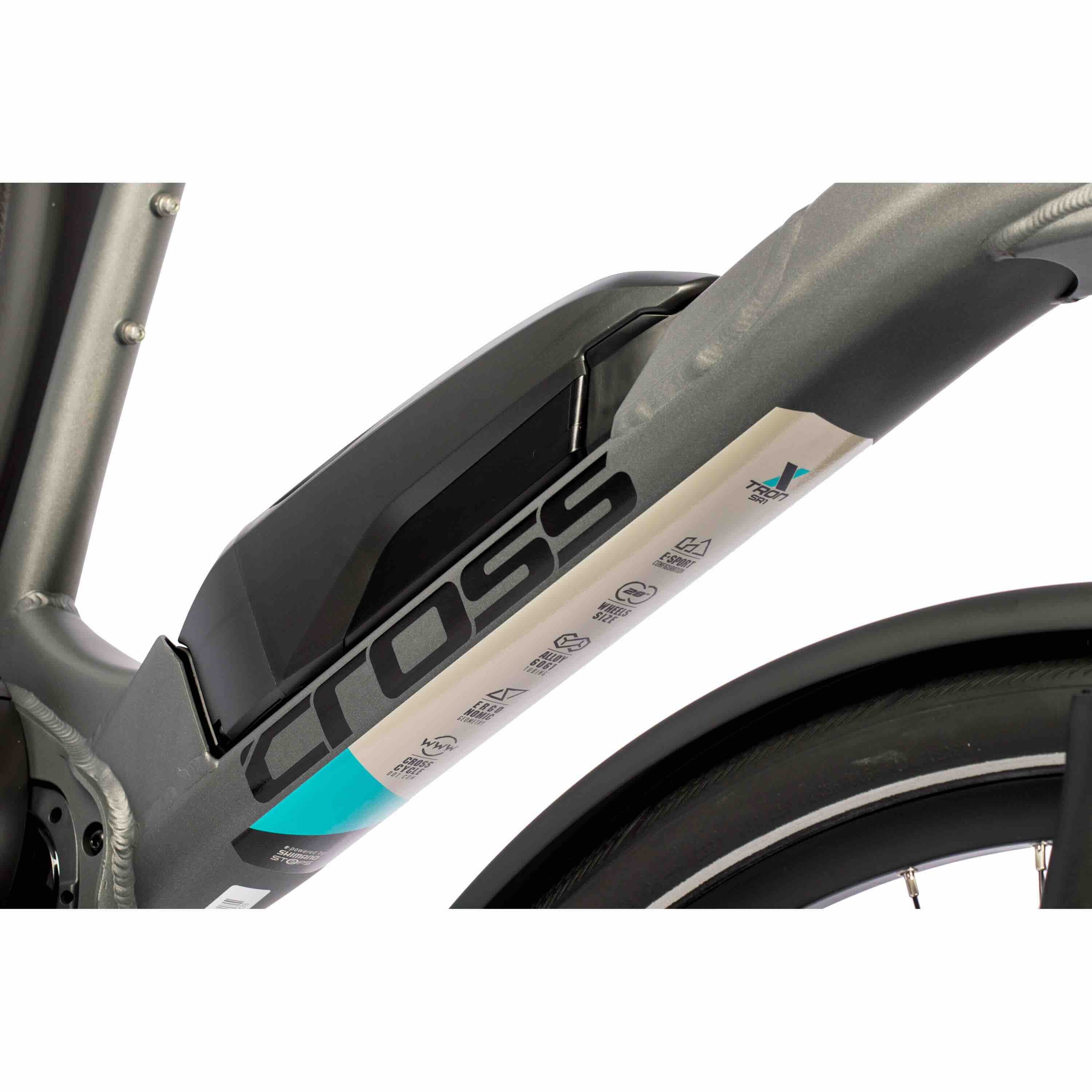 28" E-bike Trekkingfiets LS WAVE X-Tron SR1 SHIMANO STEPS E-6100 504Wh 9 VERSNELLINGEN SHIMANO ALIVIO