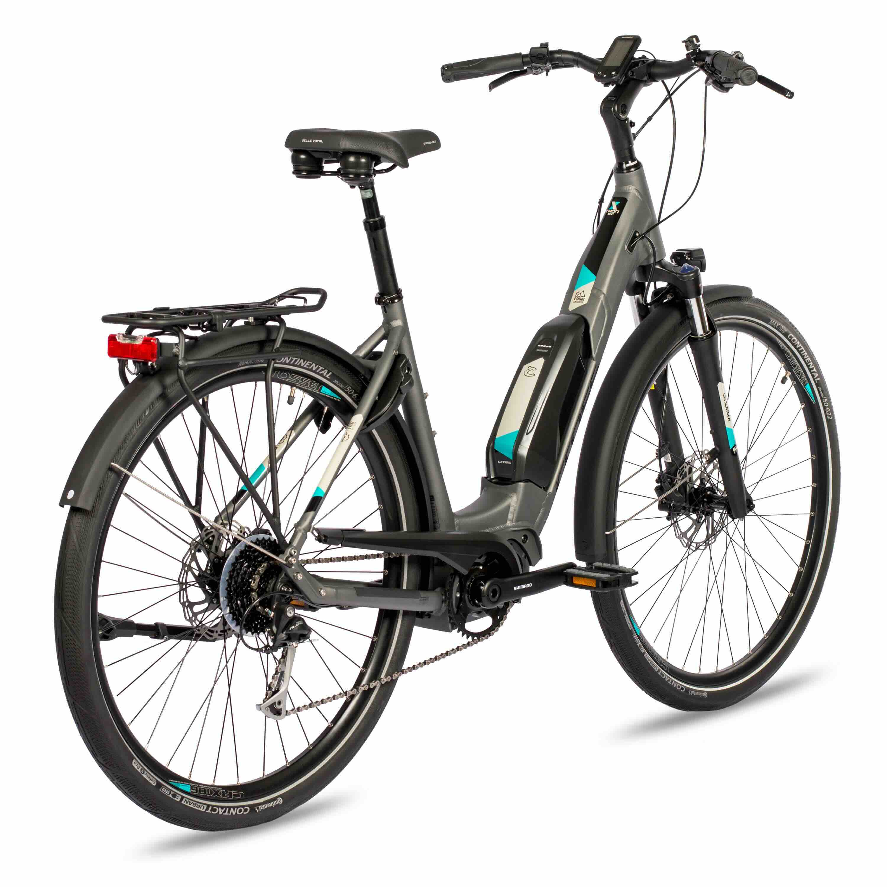 28" E-bike Trekkingfiets LS WAVE X-Tron SR1 SHIMANO STEPS E-6100 504Wh 9 VERSNELLINGEN SHIMANO ALIVIO