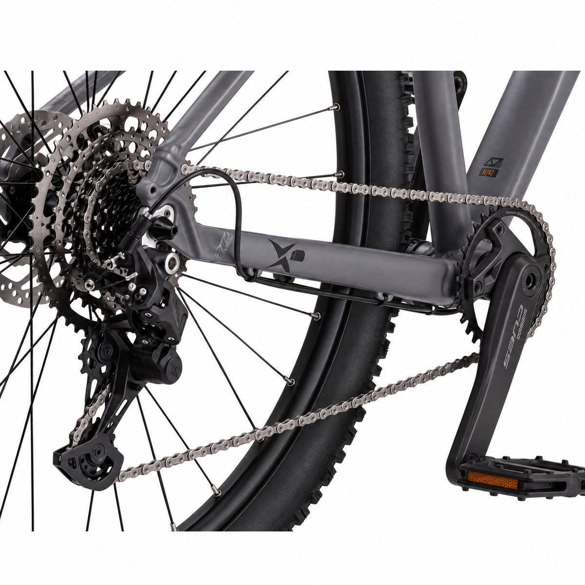 29" Heren-MTB Mountainbike X-TREME 1 x 10 versnellingen Shimano CUES RD-U6000GS