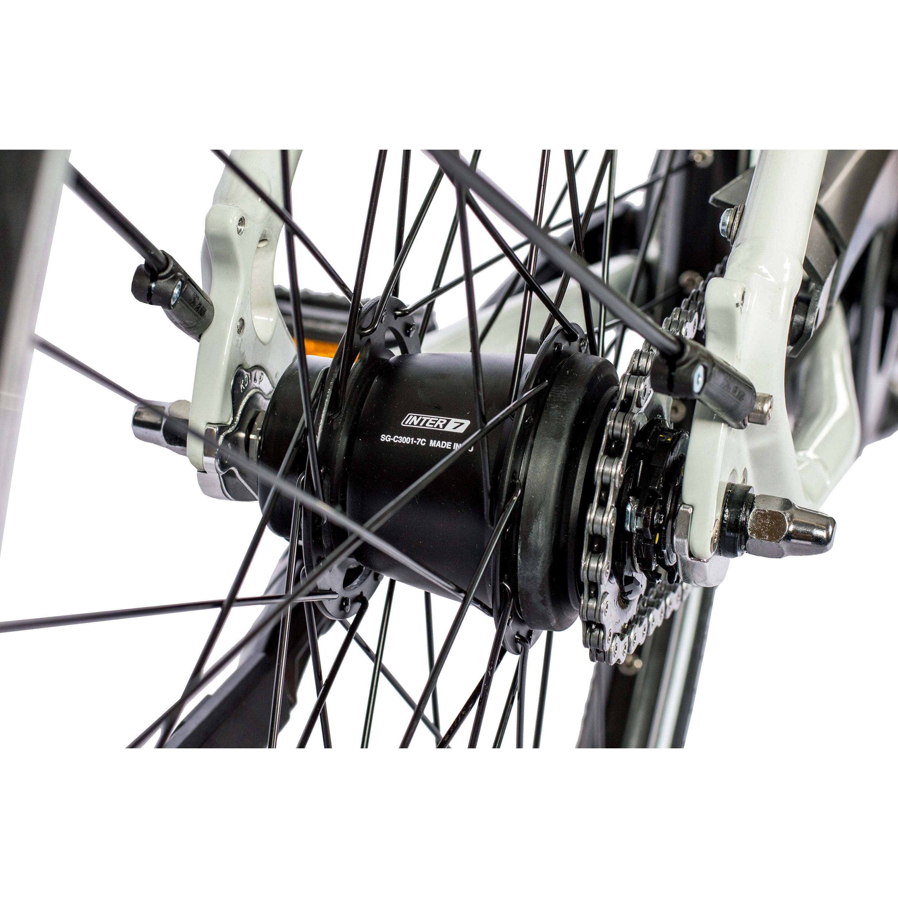 28" BICI ELETTRICA CITY V-TRON RACK BOSCH ACTIVE LINE 400 WH 7 VELOCITÀ SHIMANO NEXUS FRENO A CONTROPEDALE