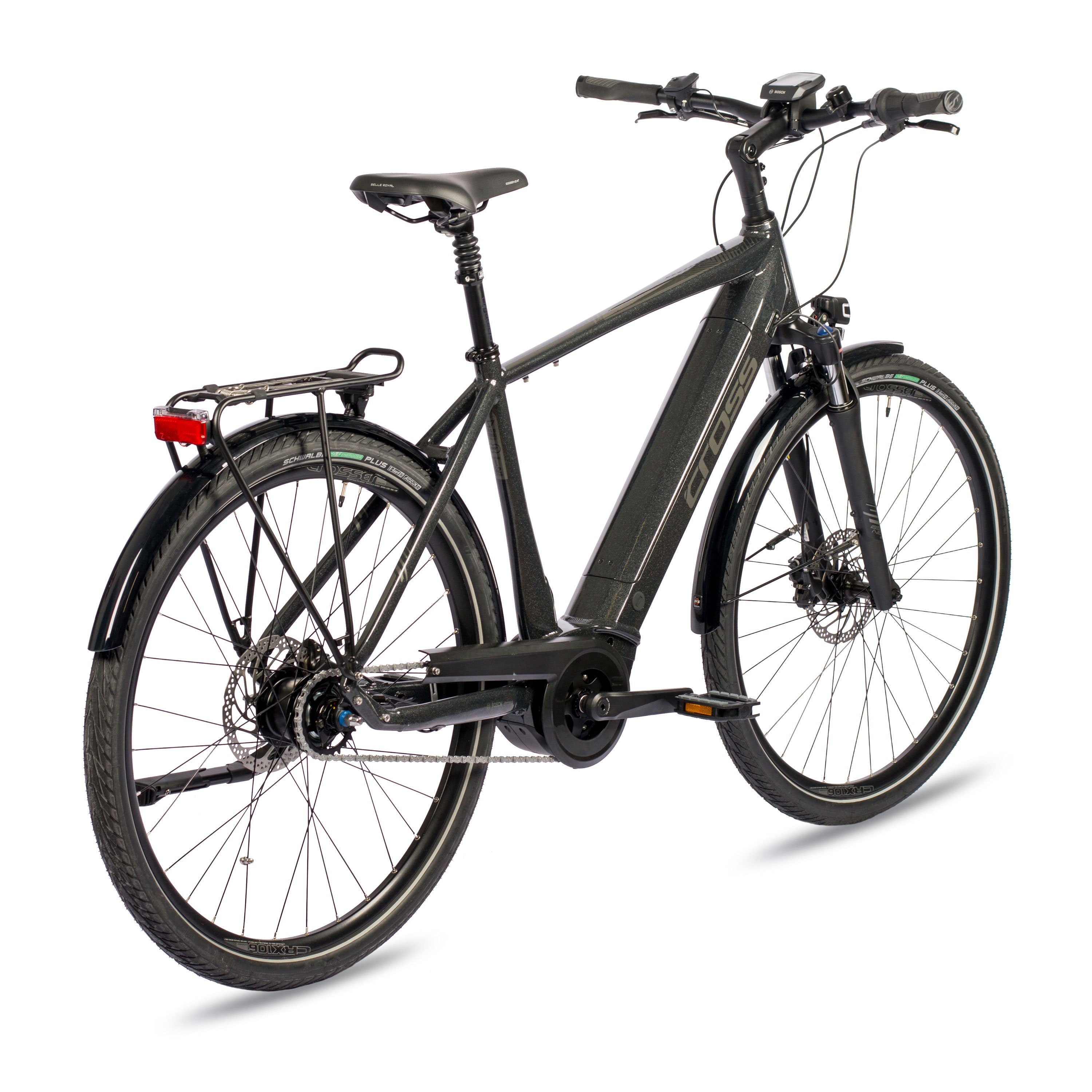 28" Bicicleta eléctrica urbana para hombre NOVA CITY BOSCH PERFORMANCE LINE 625Wh 5 VELOCIDADES SHIMANO NEXUS INTER