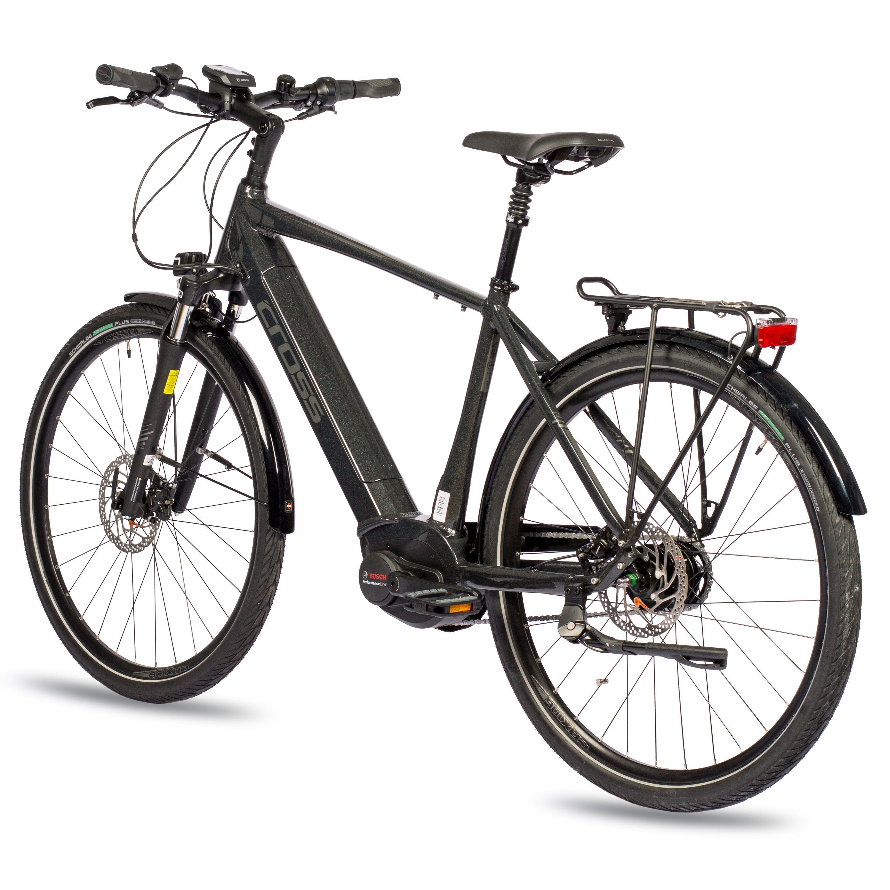 28" Bicicleta eléctrica urbana para hombre NOVA CITY BOSCH PERFORMANCE LINE 625Wh 5 VELOCIDADES SHIMANO NEXUS INTER