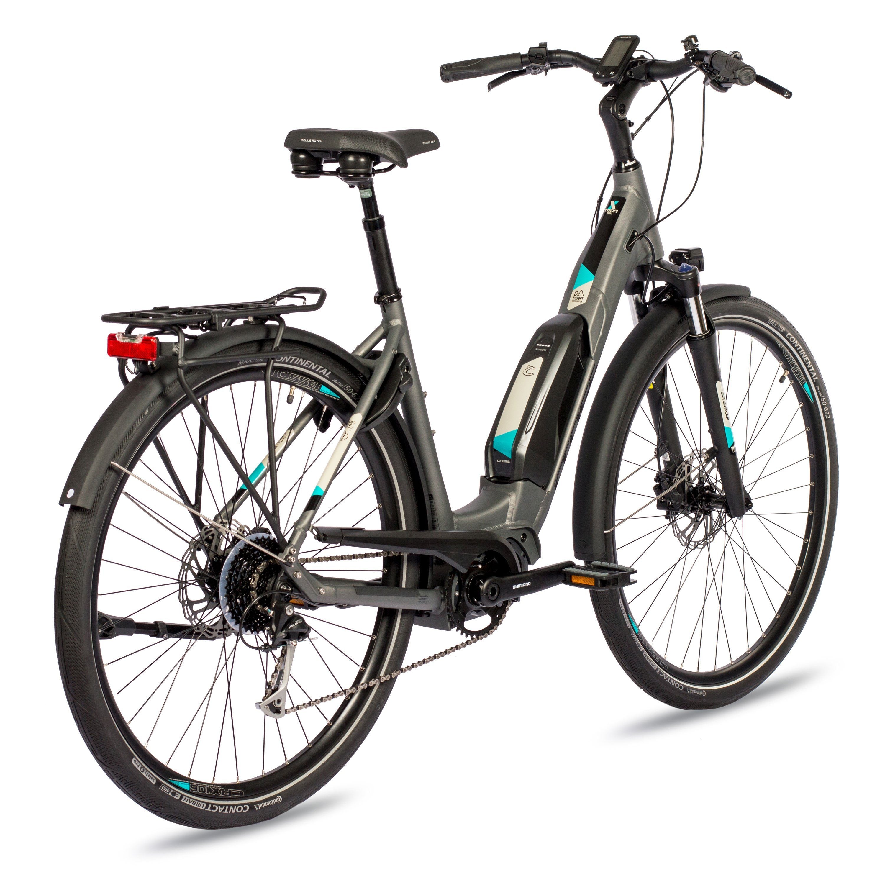 28" E-bike Trekkingfiets LS WAVE X-Tron SR1 SHIMANO STEPS E-6100 504Wh 9 VERSNELLINGEN SHIMANO ALIVIO