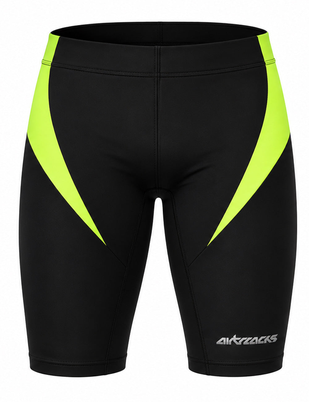 Heren loopbroek kort per zwarte neon