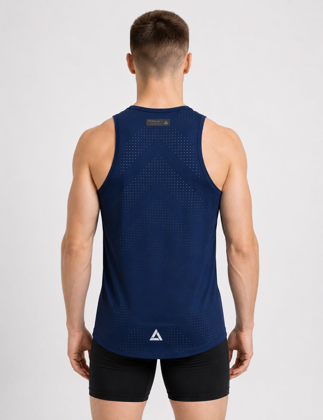 Herren Laufshirt Ärmellos Kurzarm Running Tank-Top Pro Line II Blaze