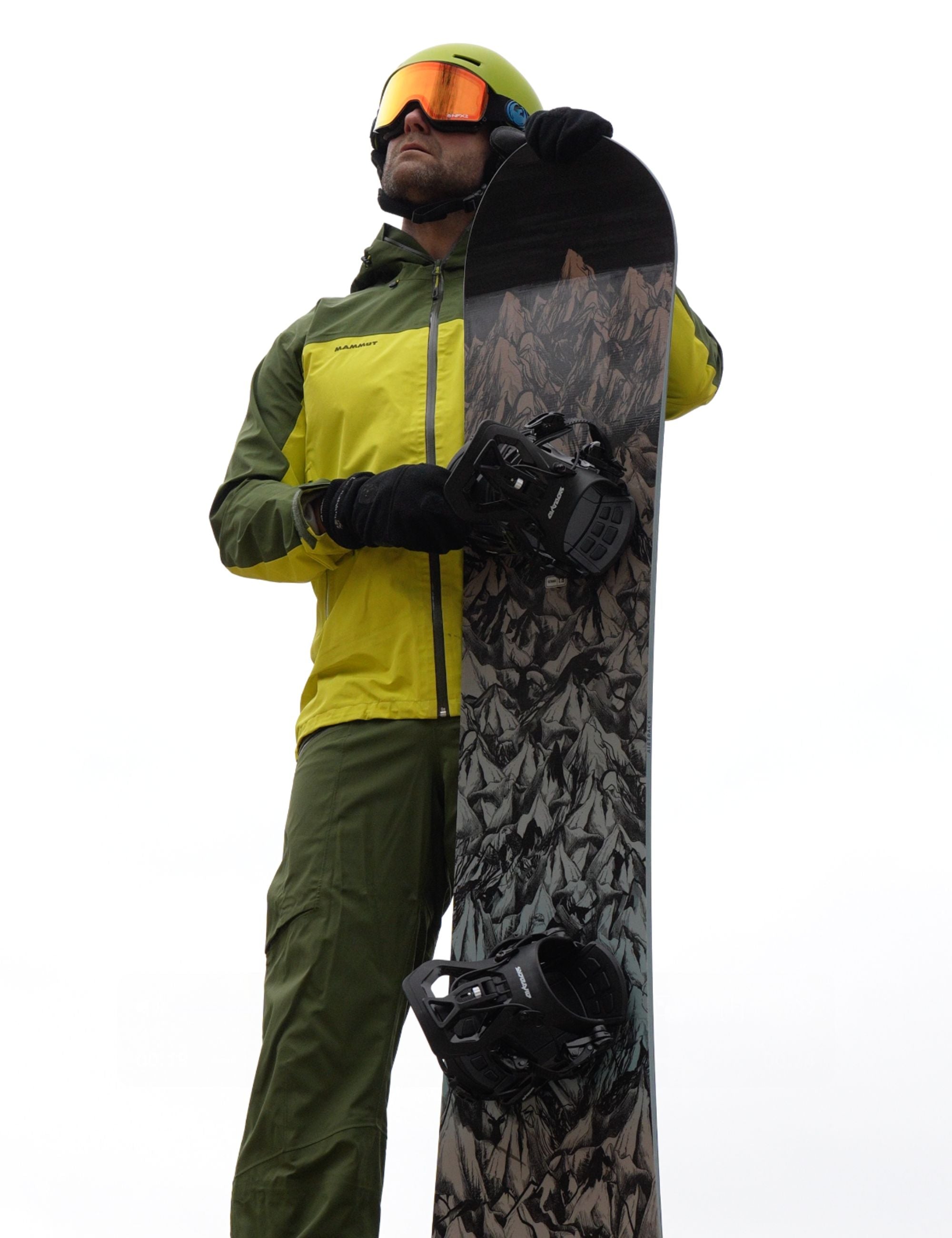 Tabla de snowboard MOUNTAIN LINES Zero Rocker Wide Hombre