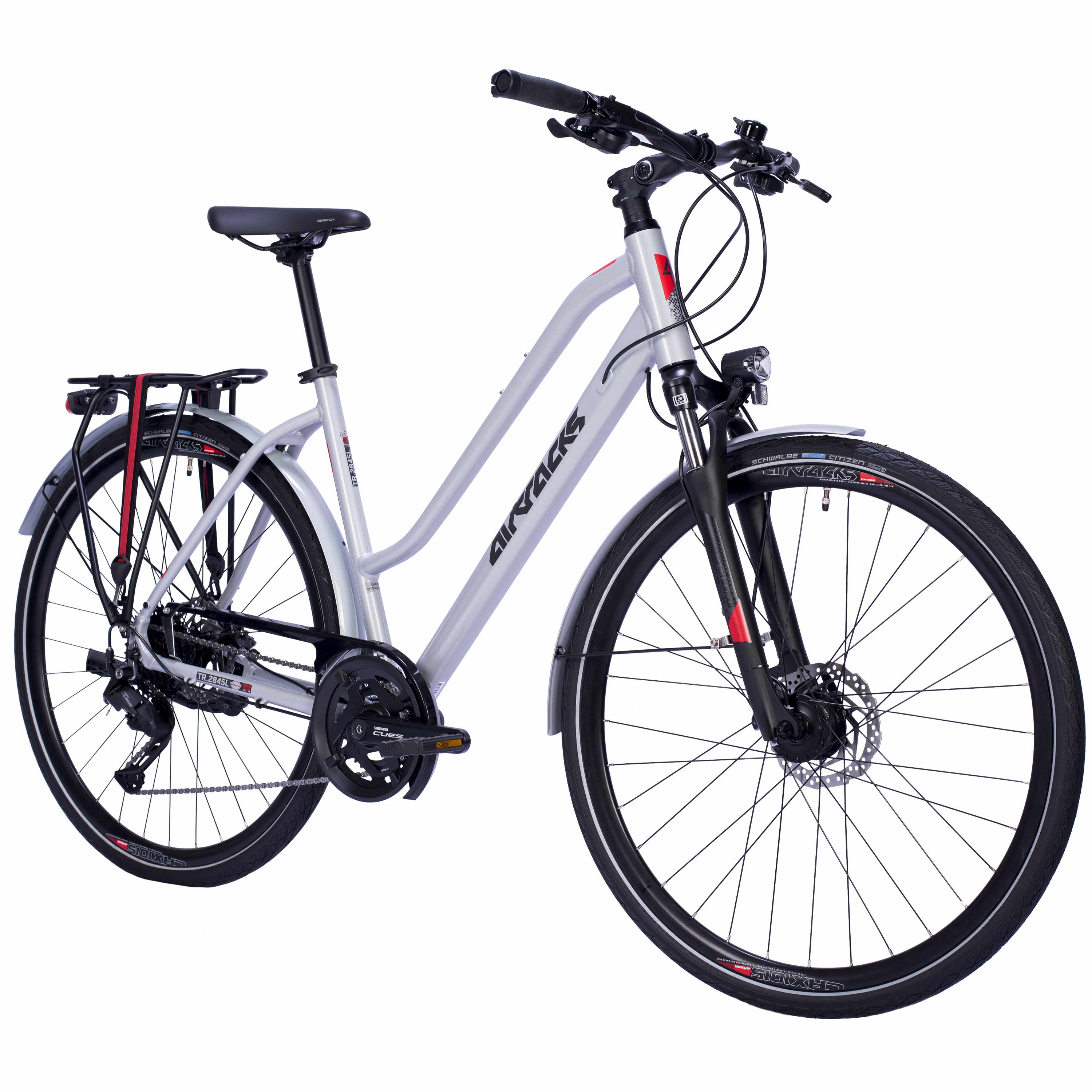 28" Women's Trekking Bicycle TR.2845L 2 x 9 SPEED SHIMANO CUES RD-U3020-9