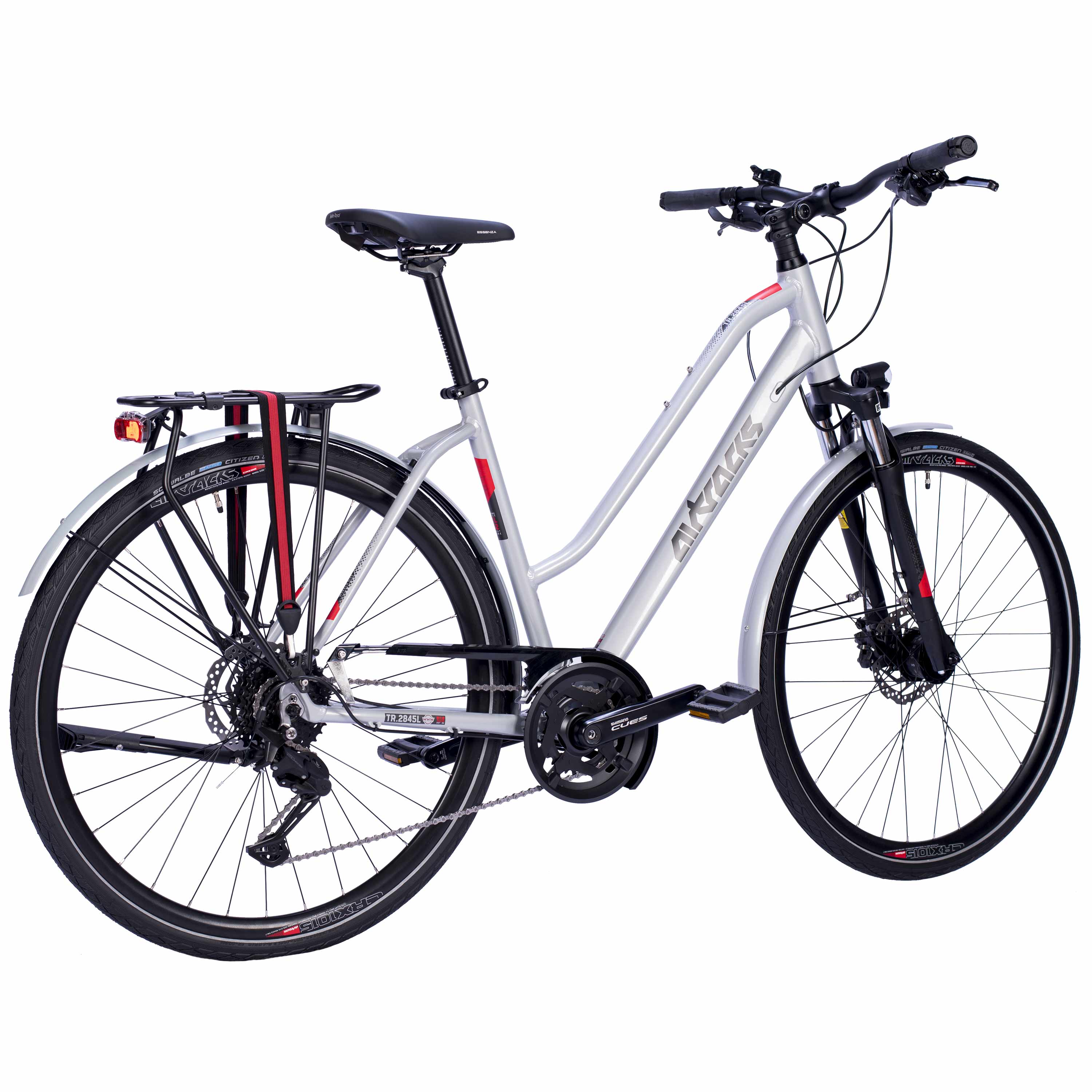 28" Women's Trekking Bicycle TR.2845L 2 x 9 SPEED SHIMANO CUES RD-U3020-9